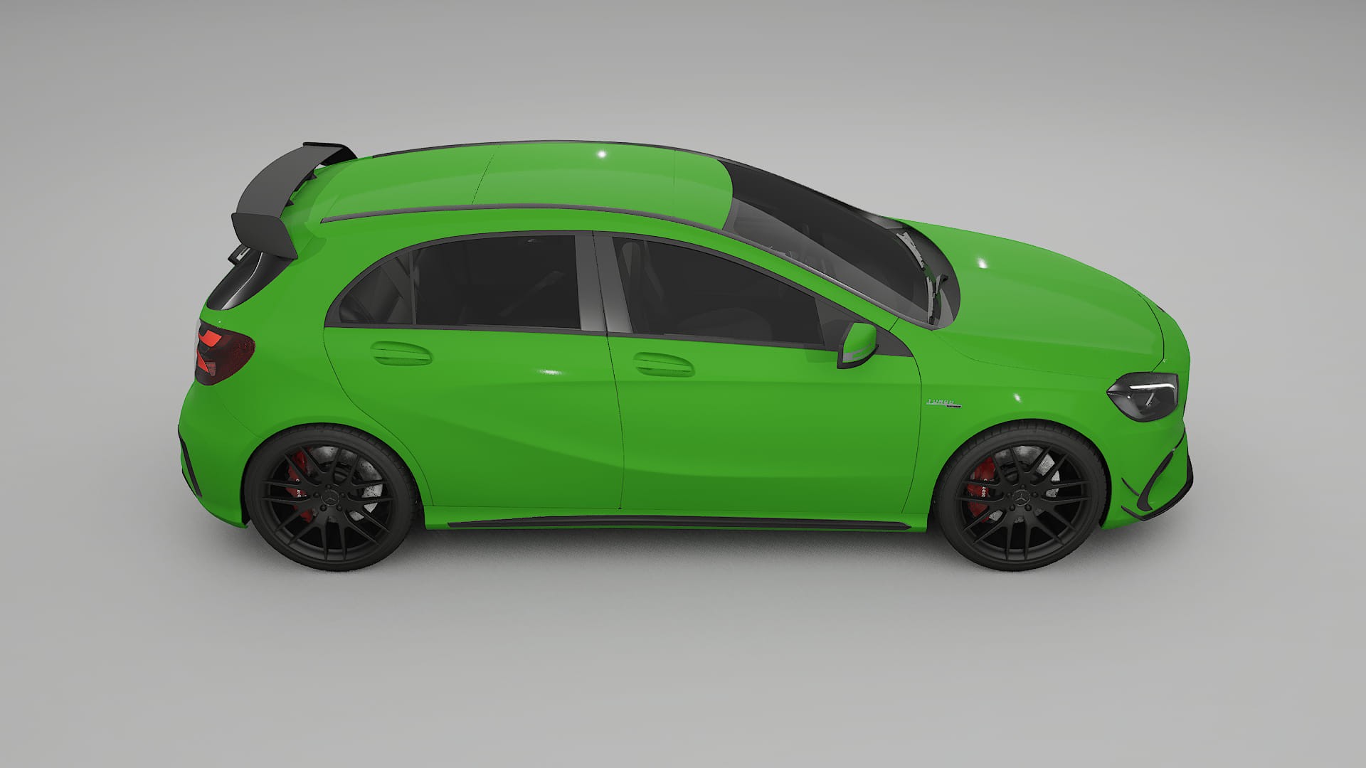 Mercedes A45 AMG W176 TPU Lakbeschermingsfolie | VENOM Kleurveranderende PPF – Volledig Voorgesneden Kit