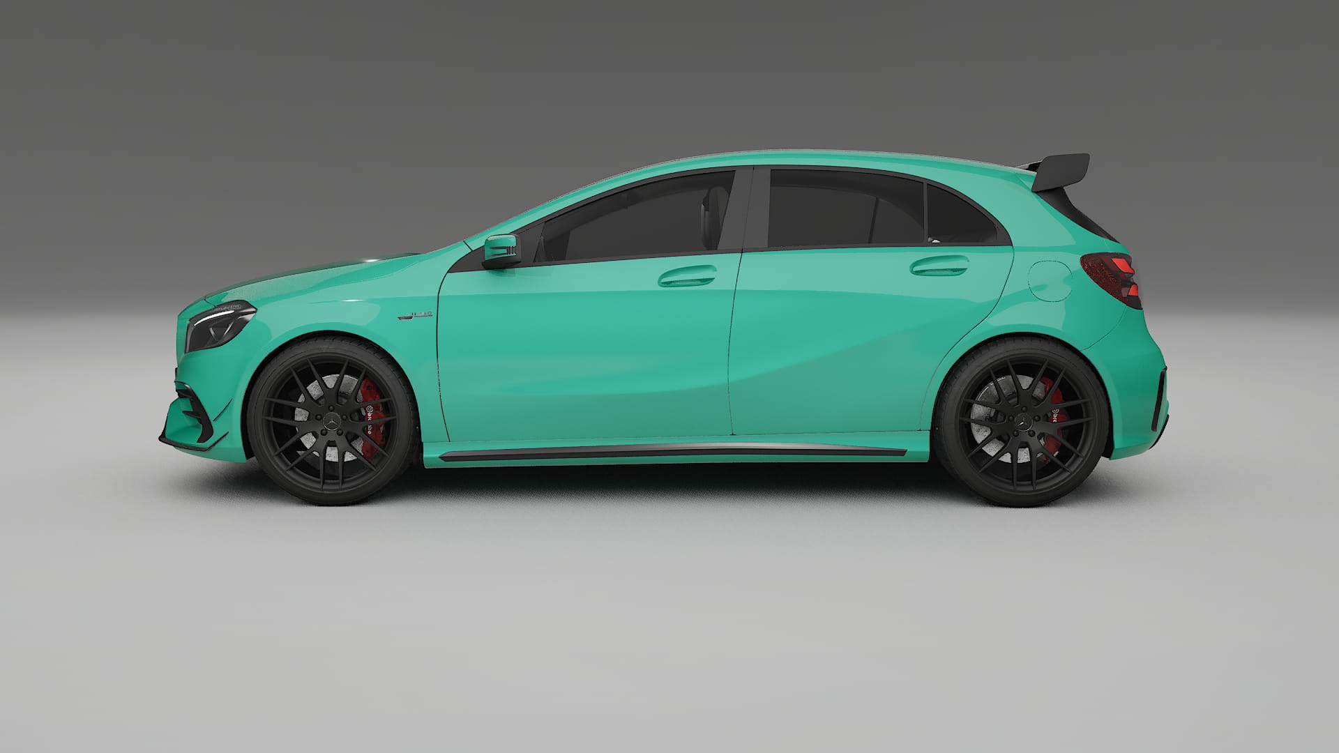 Mercedes A45 AMG W176 TPU Lakbeschermingsfolie | JEWEL Kleurveranderende PPF – Volledig Voorgesneden Kit