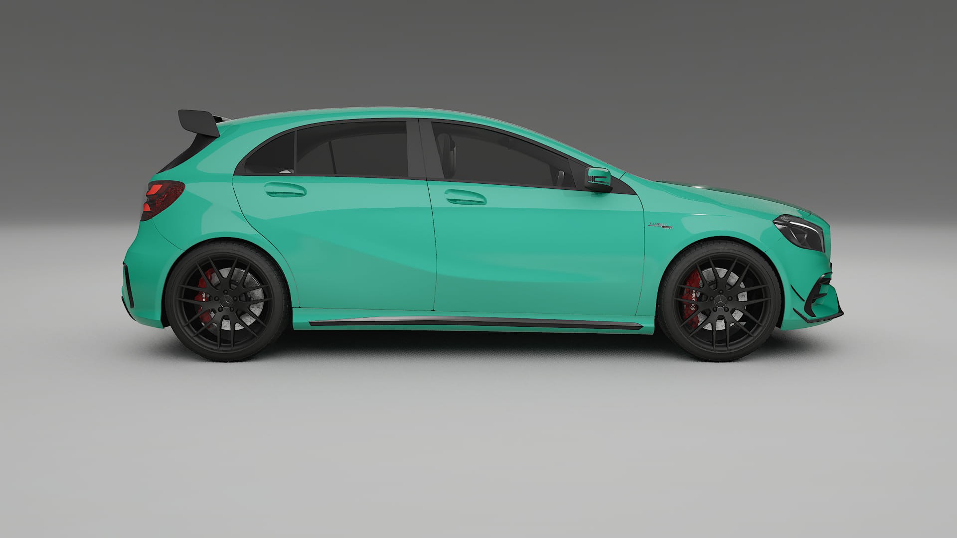 Mercedes A45 AMG W176 TPU Lakbeschermingsfolie | JEWEL Kleurveranderende PPF – Volledig Voorgesneden Kit