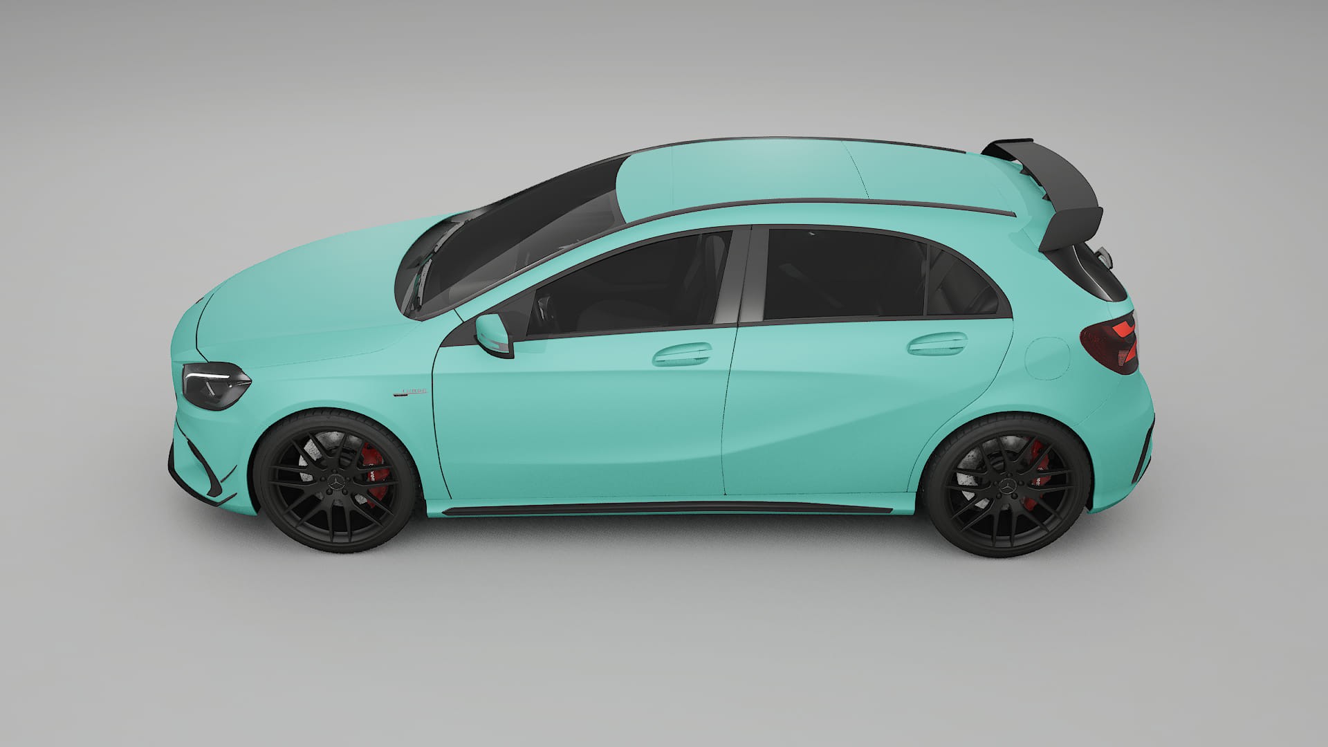 Mercedes A45 AMG W176 TPU Lakbeschermingsfolie | FROST Kleurveranderende PPF – Volledig Voorgesneden Kit