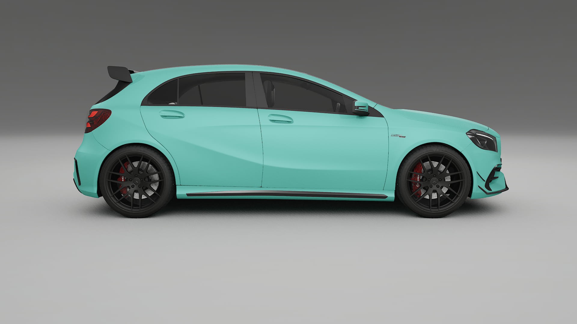 Mercedes A45 AMG W176 TPU Lakbeschermingsfolie | FROST Kleurveranderende PPF – Volledig Voorgesneden Kit