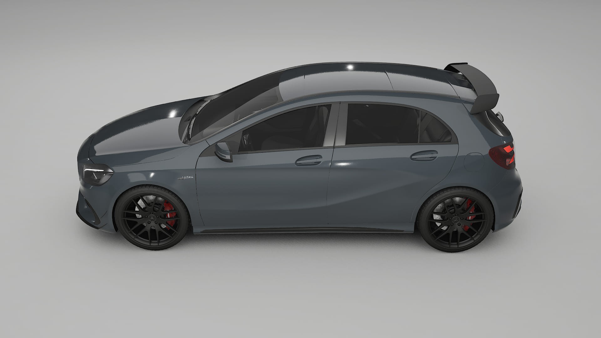 Mercedes A45 AMG W176 TPU Lakbeschermingsfolie | GRANITE Kleurveranderende PPF – Volledig Voorgesneden Kit