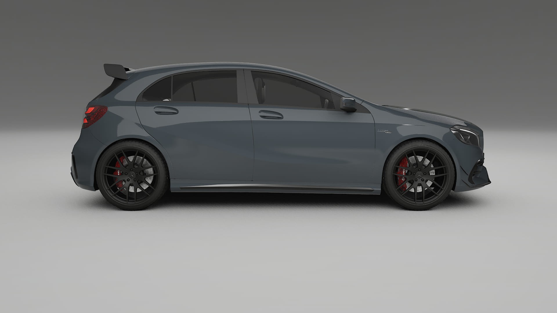 Mercedes A45 AMG W176 TPU Lakbeschermingsfolie | GRANITE Kleurveranderende PPF – Volledig Voorgesneden Kit