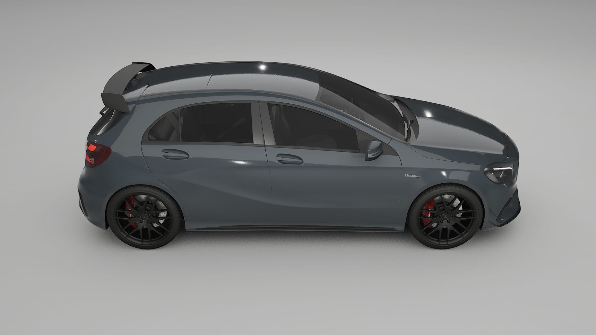 Mercedes A45 AMG W176 TPU Lakbeschermingsfolie | GRANITE Kleurveranderende PPF – Volledig Voorgesneden Kit