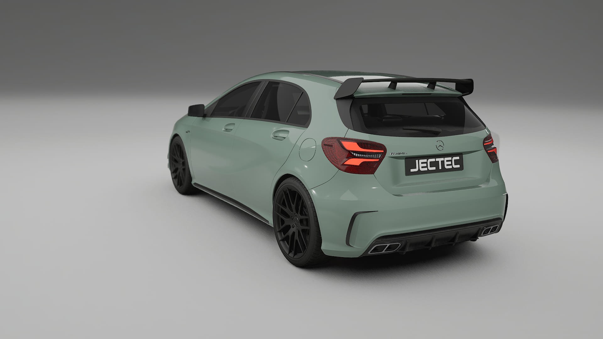 Mercedes A45 AMG W176 TPU Lakbeschermingsfolie | CINDER Kleurveranderende PPF – Volledig Voorgesneden Kit