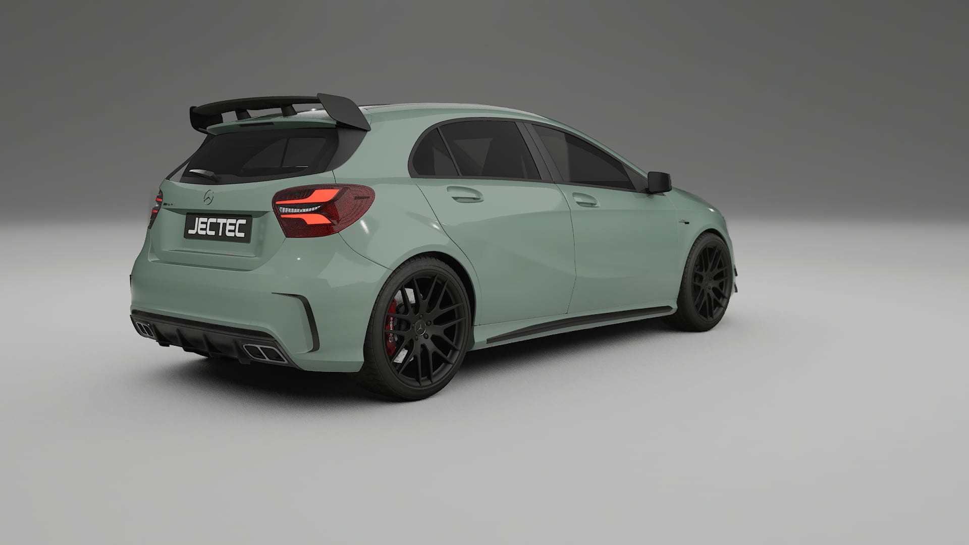Mercedes A45 AMG W176 TPU Lakbeschermingsfolie | CINDER Kleurveranderende PPF – Volledig Voorgesneden Kit