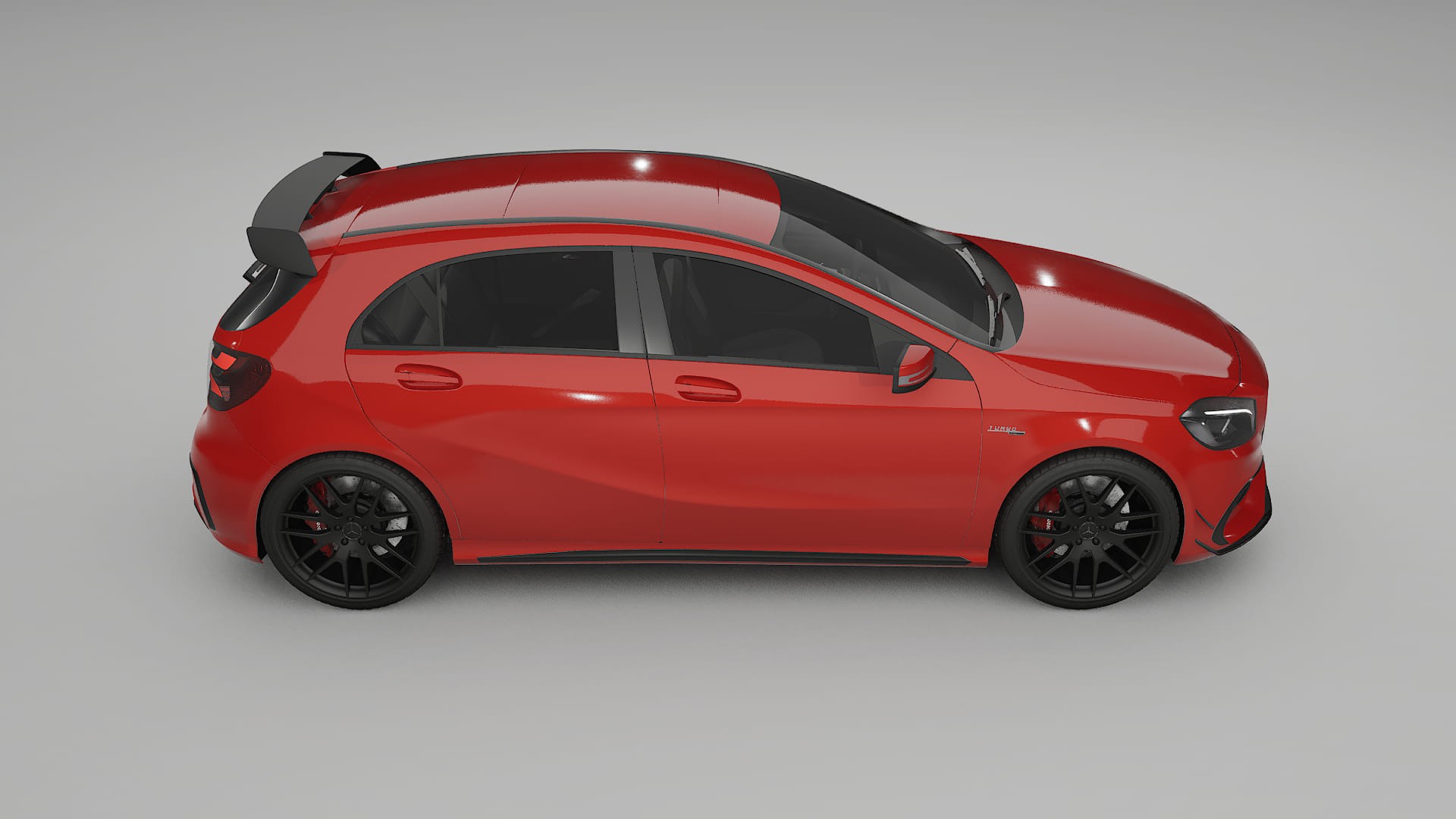 Mercedes A45 AMG W176 TPU Lakbeschermingsfolie | BLAZE Kleurveranderende PPF – Volledig Voorgesneden Kit