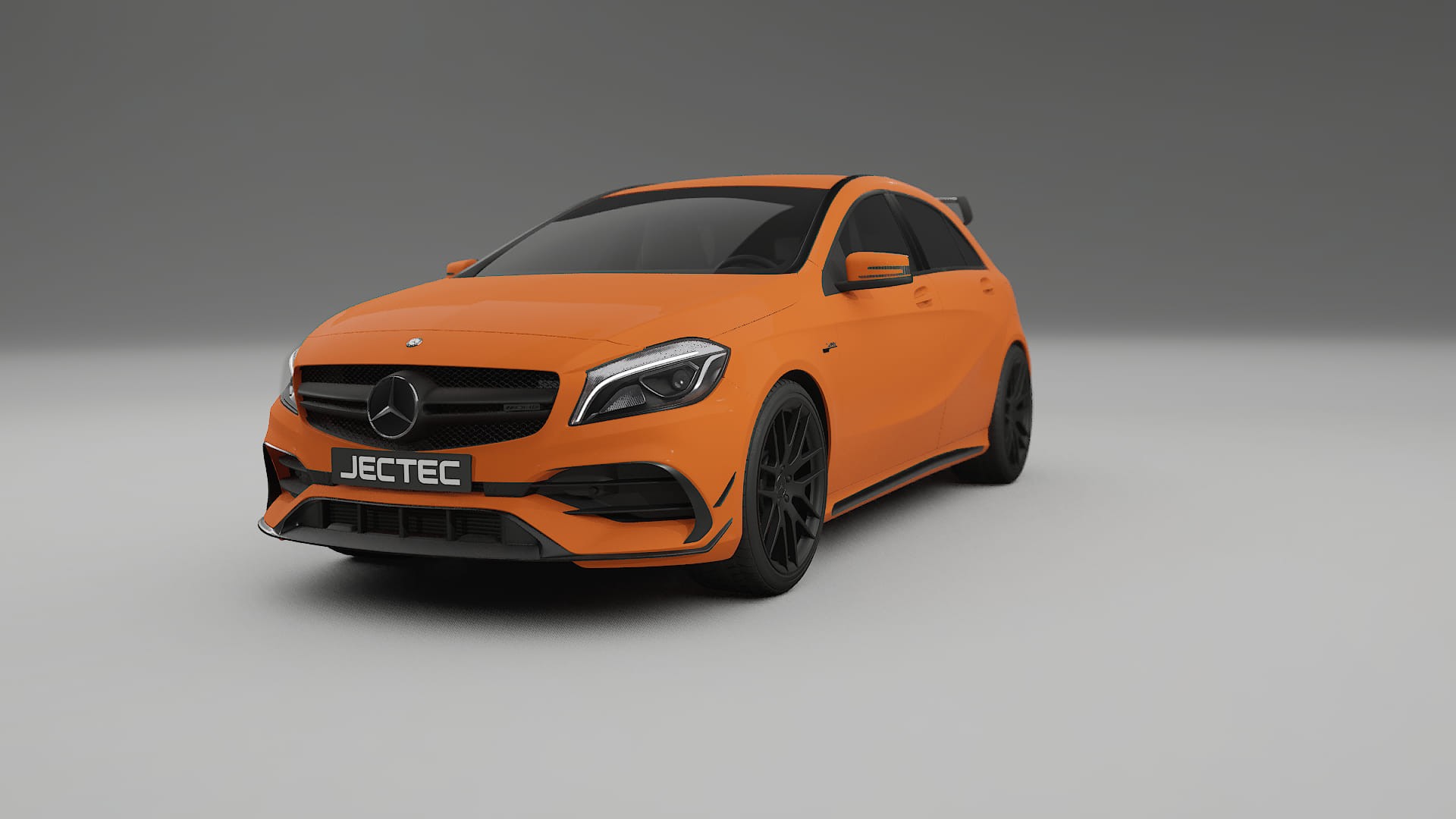 Mercedes A45 AMG W176 TPU Lakbeschermingsfolie | ROCKET Kleurveranderende PPF – Volledig Voorgesneden Kit