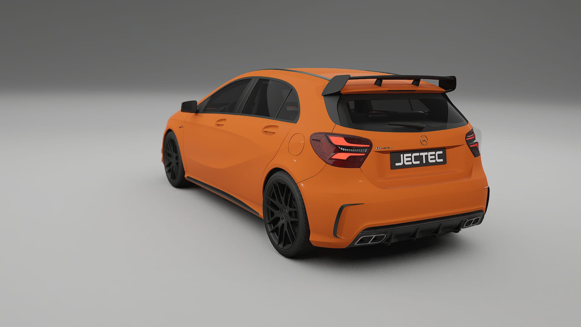 Mercedes A45 AMG W176 TPU Lakbeschermingsfolie | ROCKET Kleurveranderende PPF – Volledig Voorgesneden Kit