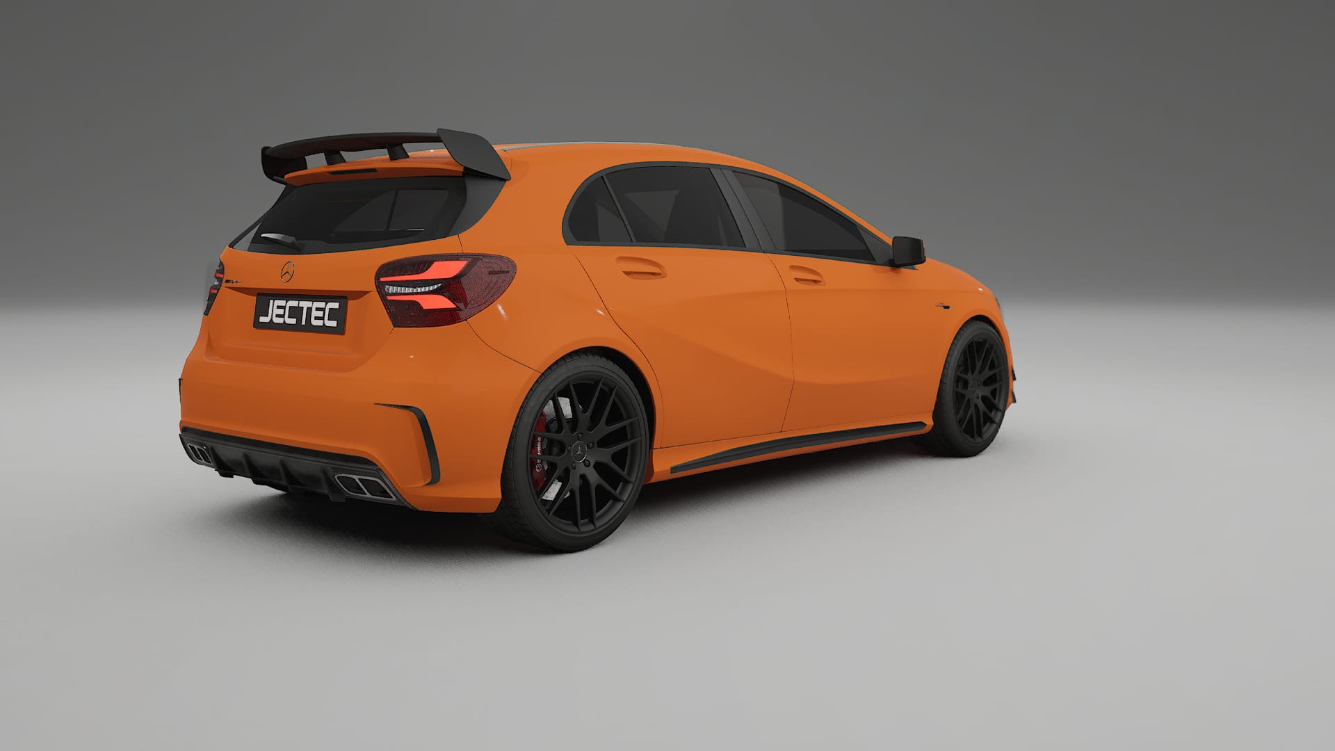 Mercedes A45 AMG W176 TPU Lakbeschermingsfolie | ROCKET Kleurveranderende PPF – Volledig Voorgesneden Kit