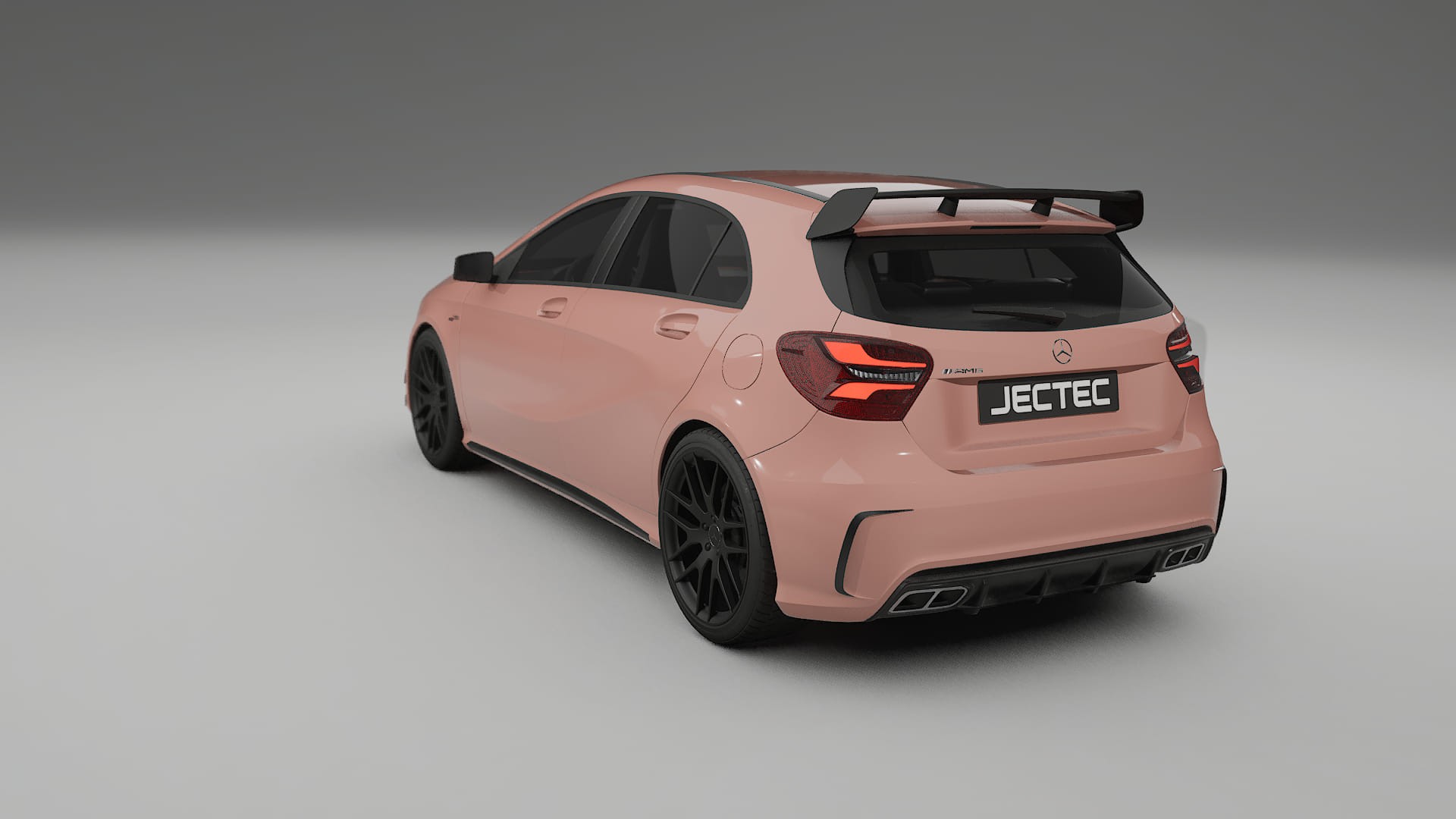 Mercedes A45 AMG W176 TPU Lakbeschermingsfolie | BLUSH Kleurveranderende PPF – Volledig Voorgesneden Kit