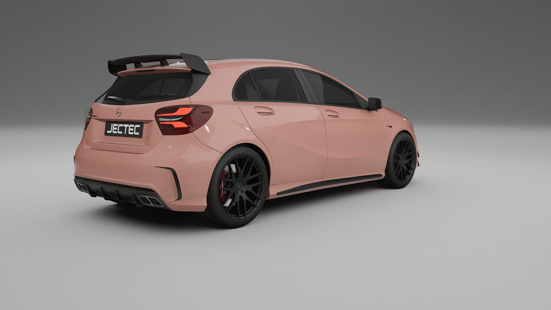 Mercedes A45 AMG W176 TPU Lakbeschermingsfolie | BLUSH Kleurveranderende PPF – Volledig Voorgesneden Kit