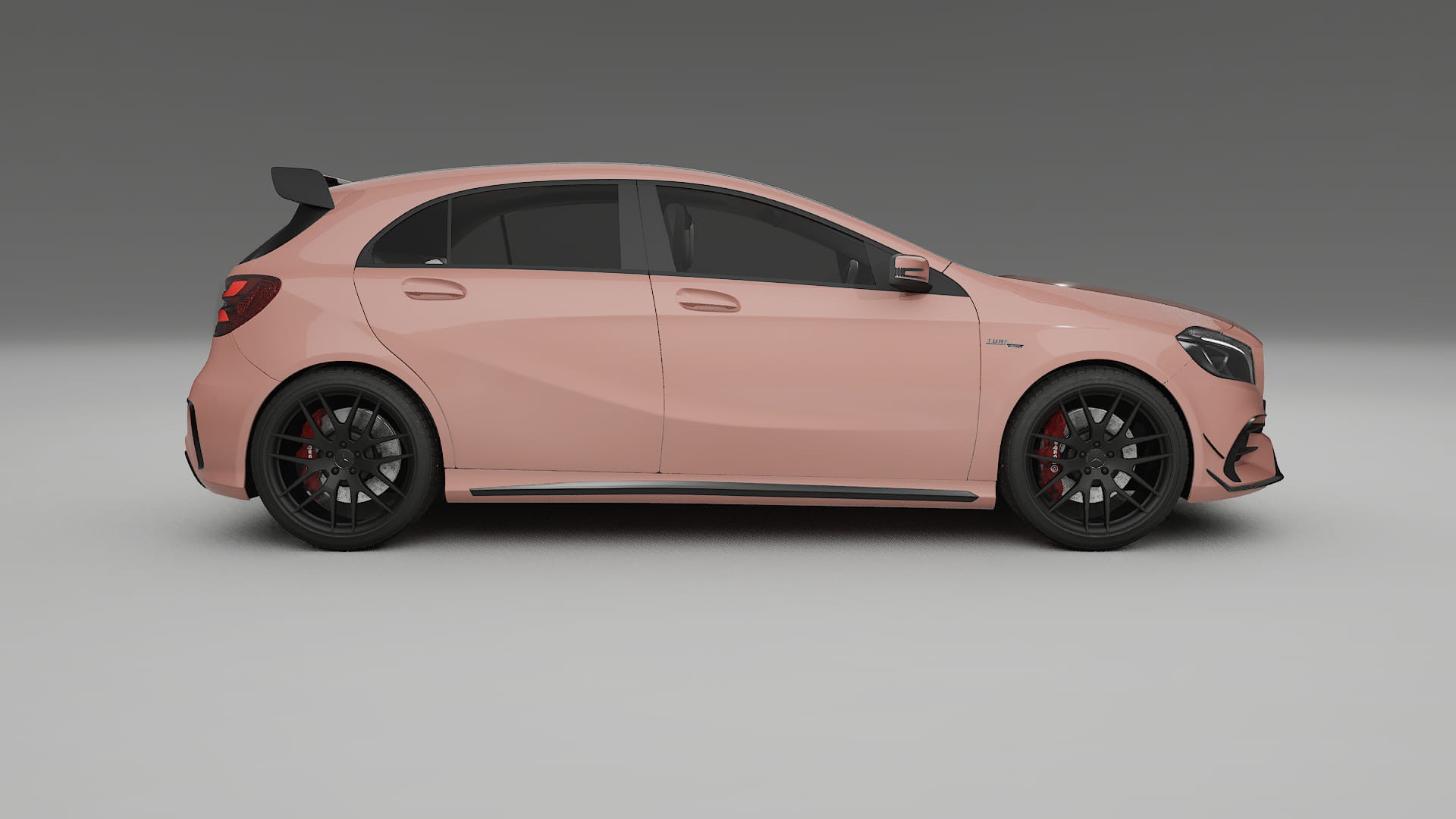 Mercedes A45 AMG W176 TPU Lakbeschermingsfolie | BLUSH Kleurveranderende PPF – Volledig Voorgesneden Kit