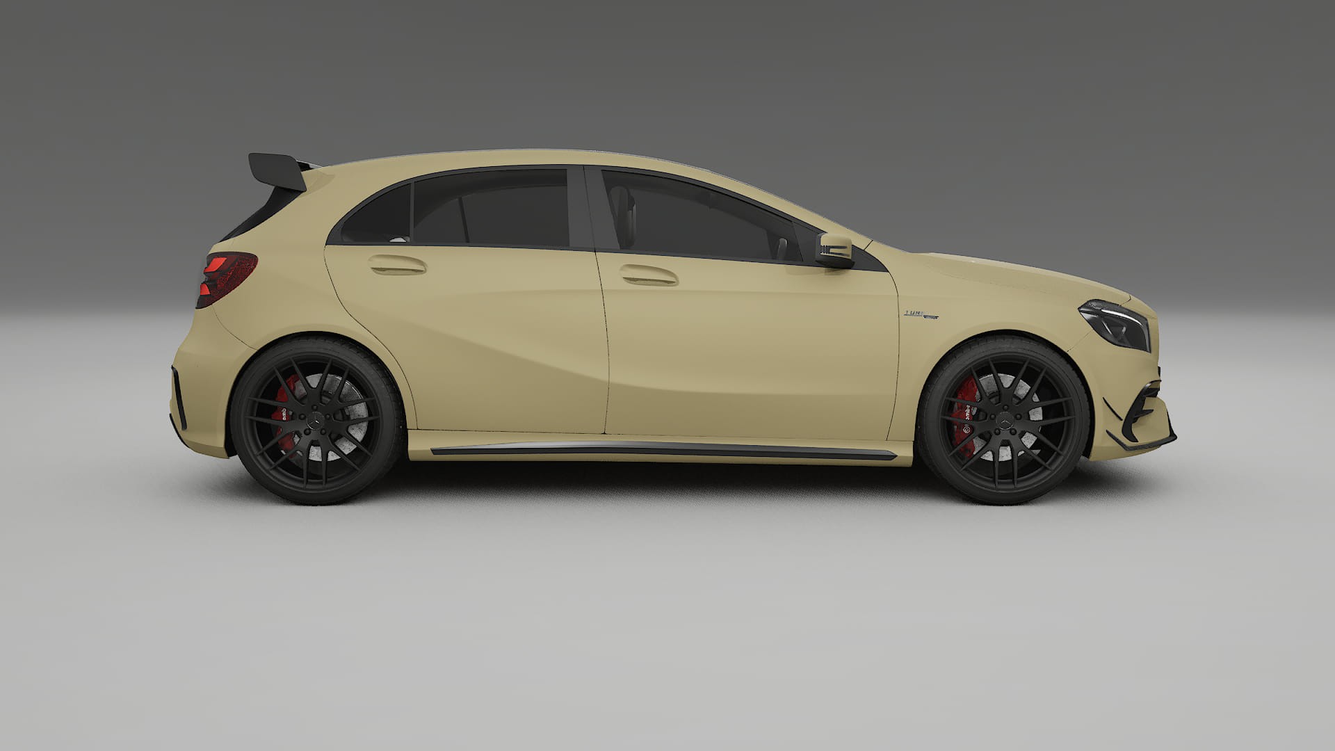 Mercedes A45 AMG W176 TPU Lakbeschermingsfolie | SAND Kleurveranderende PPF – Volledig Voorgesneden Kit