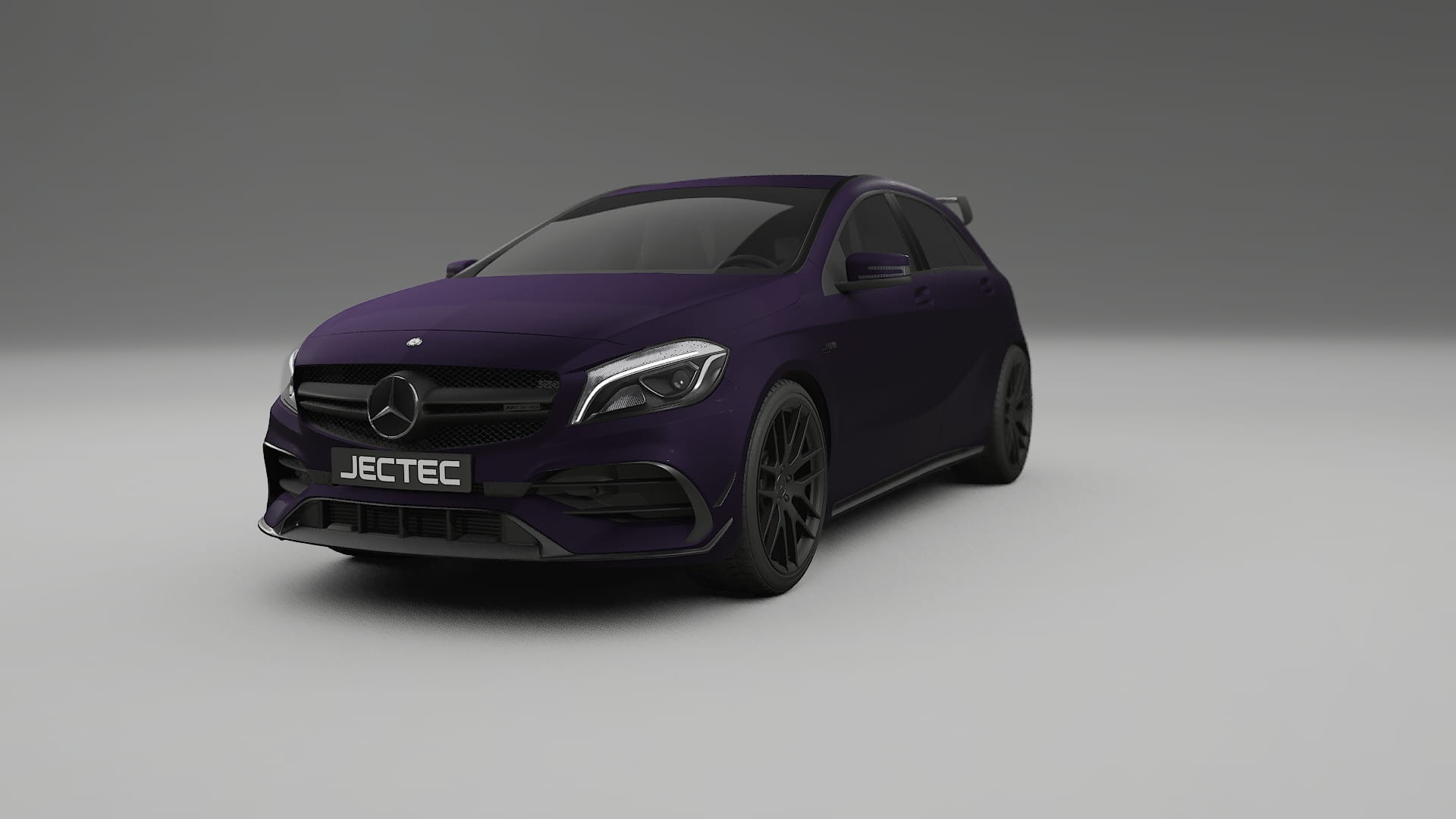 Mercedes A45 AMG W176 TPU Lakbeschermingsfolie | VIOLET Kleurveranderende PPF – Volledig Voorgesneden Kit