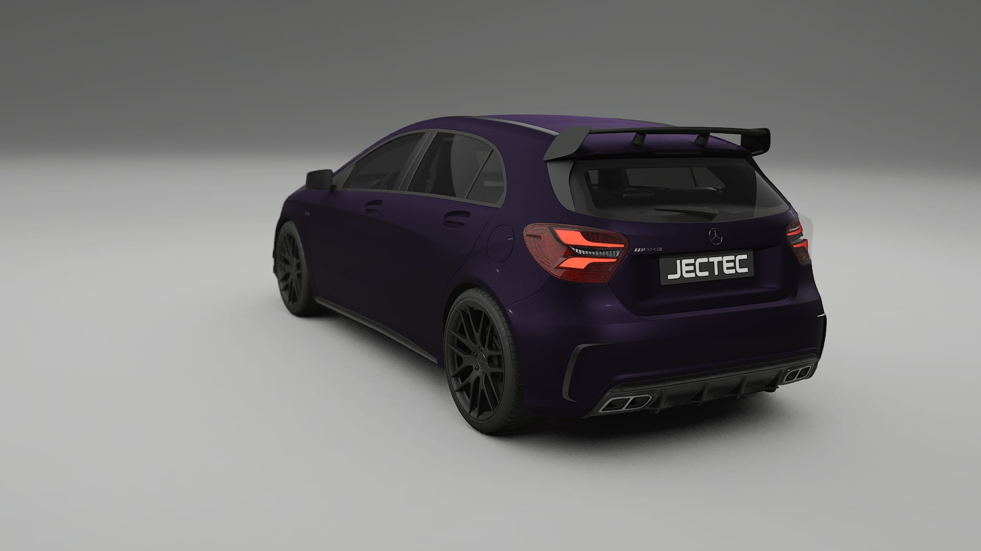 Mercedes A45 AMG W176 TPU Lakbeschermingsfolie | VIOLET Kleurveranderende PPF – Volledig Voorgesneden Kit