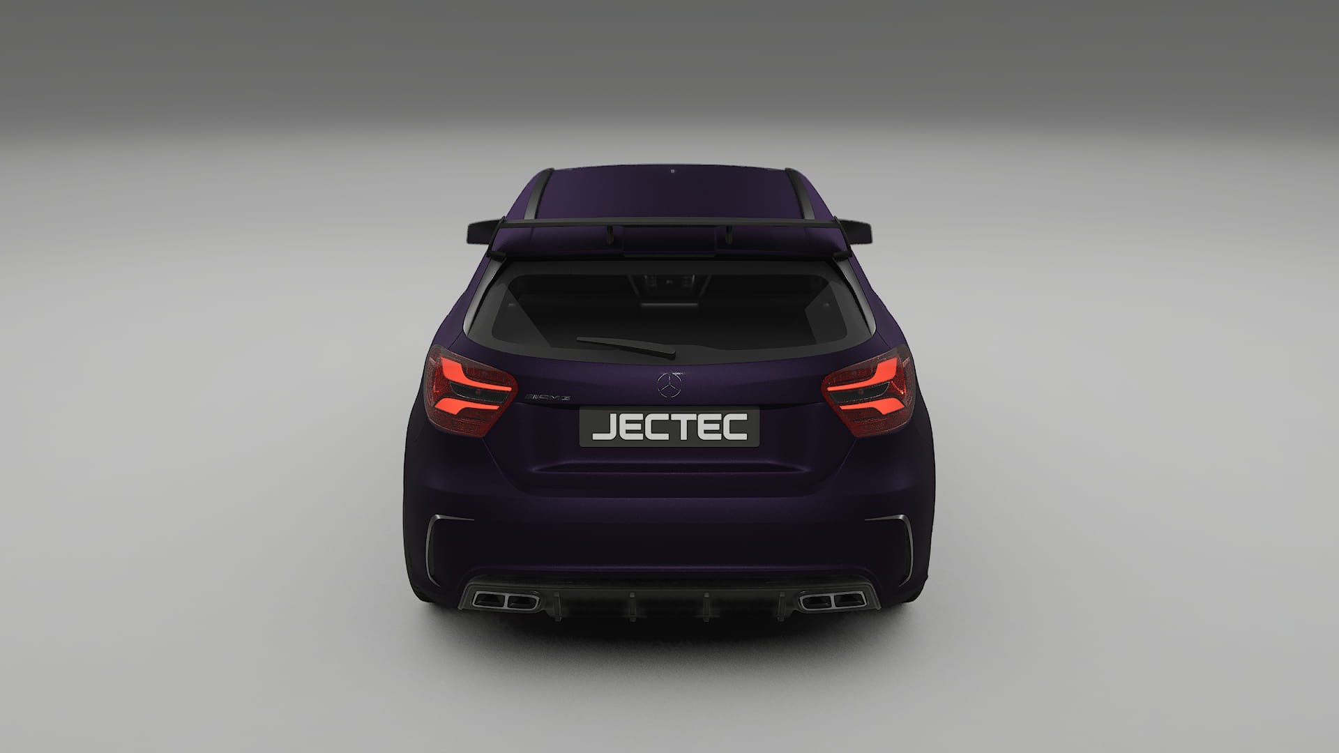 Mercedes A45 AMG W176 TPU Lakbeschermingsfolie | VIOLET Kleurveranderende PPF – Volledig Voorgesneden Kit