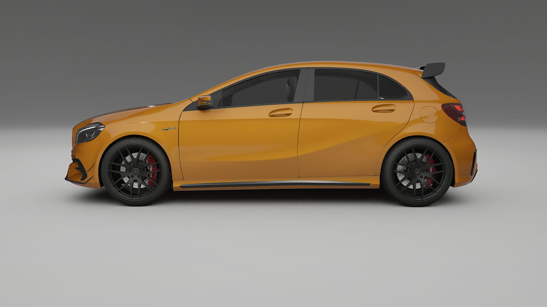 Mercedes A45 AMG W176 TPU Lakbeschermingsfolie | DAISY Kleurveranderende PPF – Volledig Voorgesneden Kit