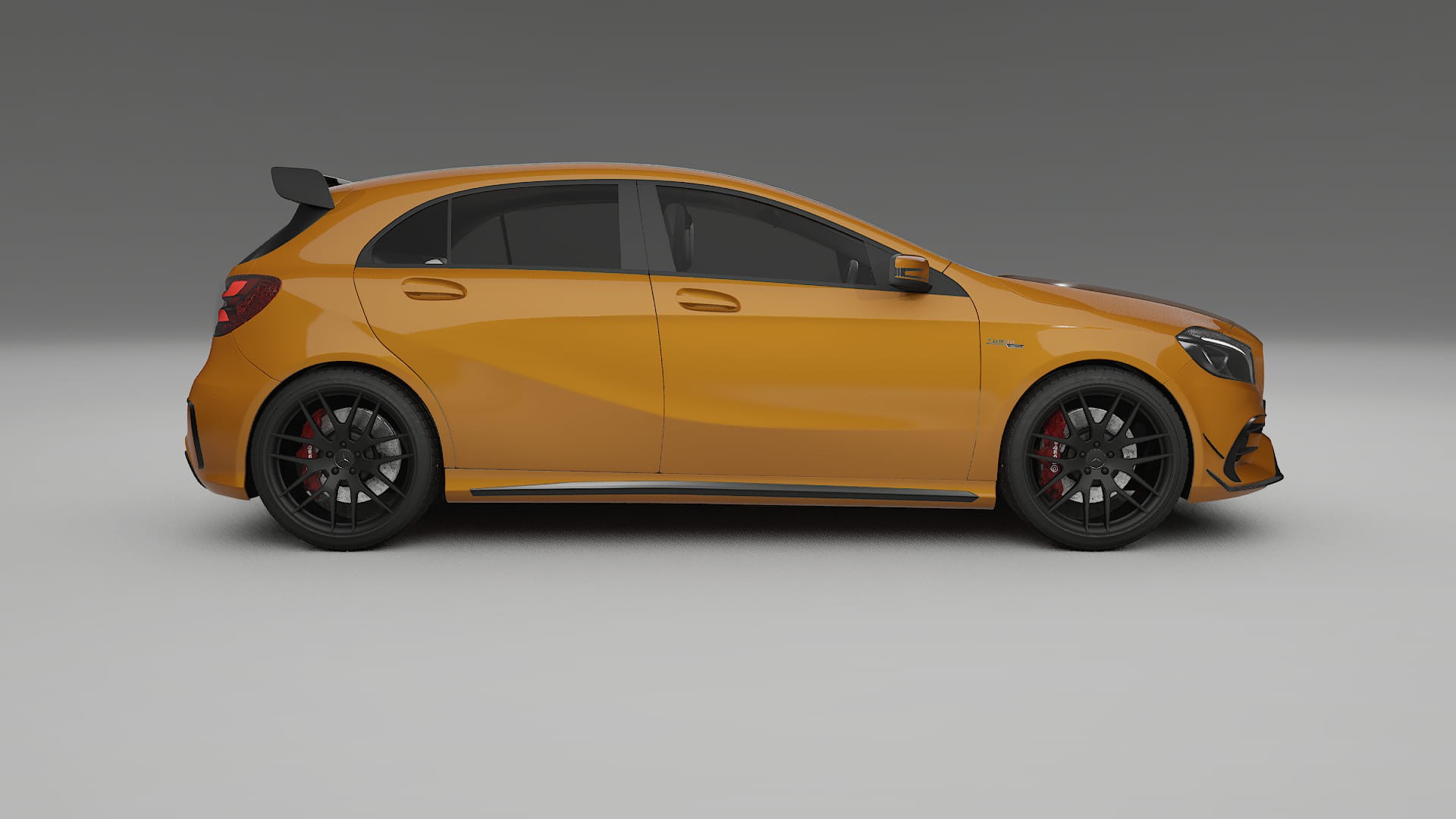 Mercedes A45 AMG W176 TPU Lakbeschermingsfolie | DAISY Kleurveranderende PPF – Volledig Voorgesneden Kit