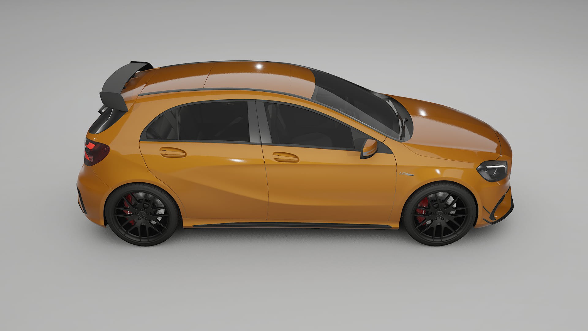 Mercedes A45 AMG W176 TPU Lakbeschermingsfolie | DAISY Kleurveranderende PPF – Volledig Voorgesneden Kit