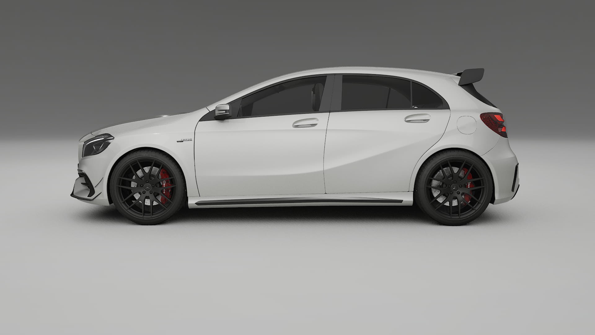 Mercedes A45 AMG W176 TPU Lakbeschermingsfolie | PEARL Kleurveranderende PPF – Volledig Voorgesneden Kit