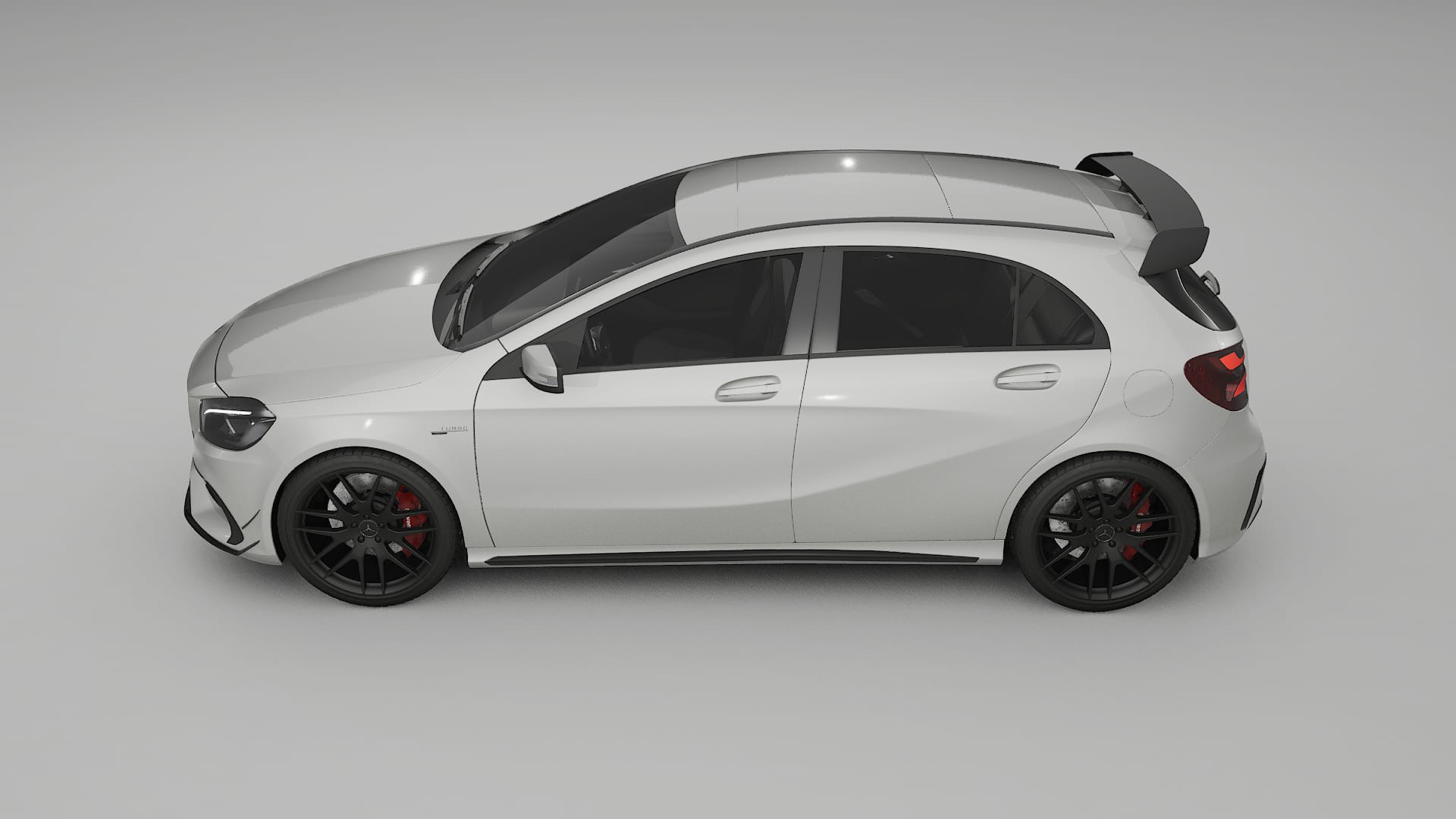 Mercedes A45 AMG W176 TPU Lakbeschermingsfolie | PEARL Kleurveranderende PPF – Volledig Voorgesneden Kit