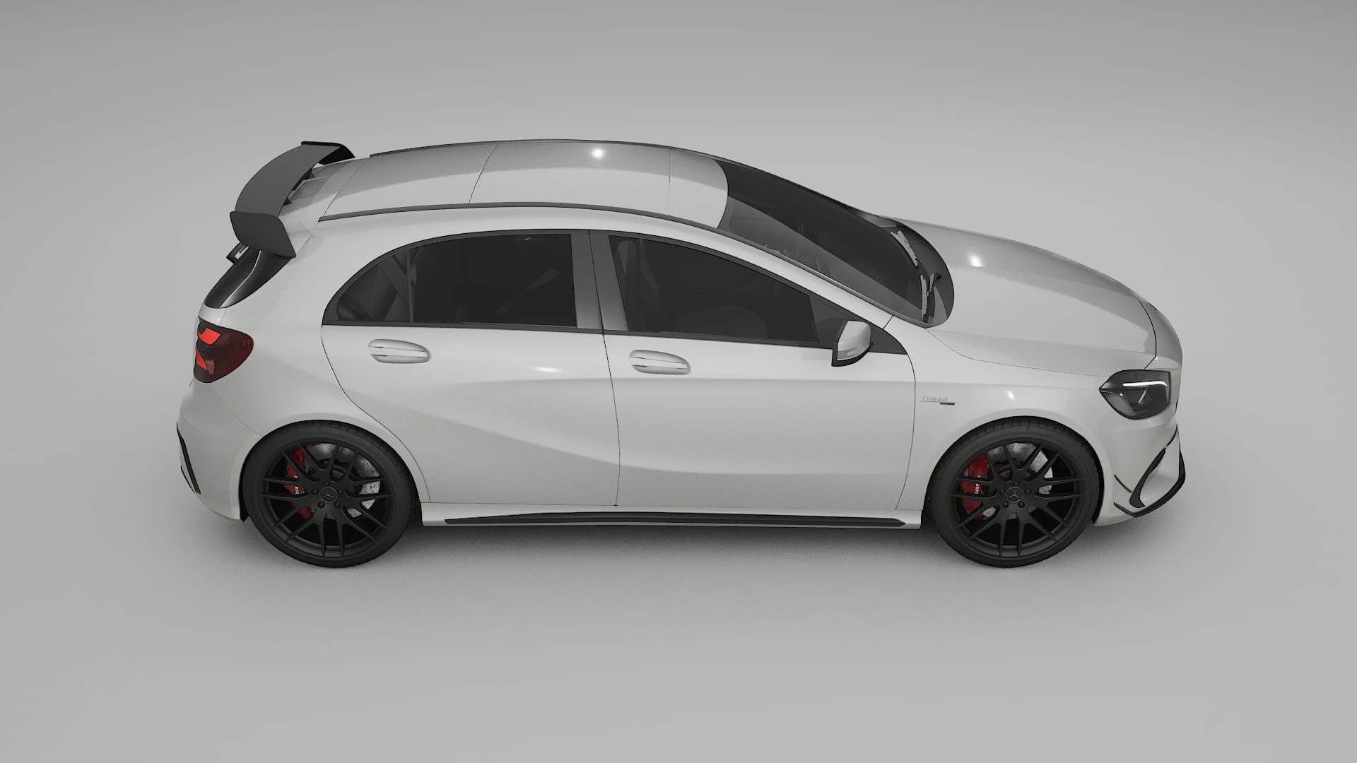 Mercedes A45 AMG W176 TPU Lakbeschermingsfolie | PEARL Kleurveranderende PPF – Volledig Voorgesneden Kit