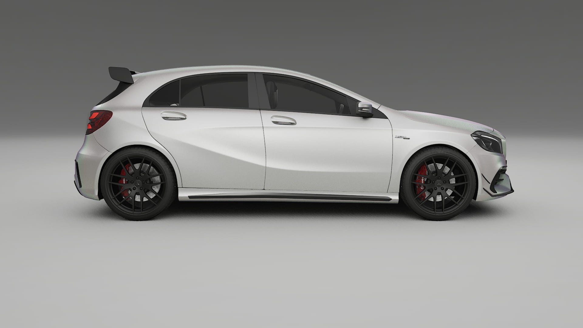 Mercedes A45 AMG W176 TPU Lakbeschermingsfolie | NEBULA Kleurveranderende PPF – Volledig Voorgesneden Kit