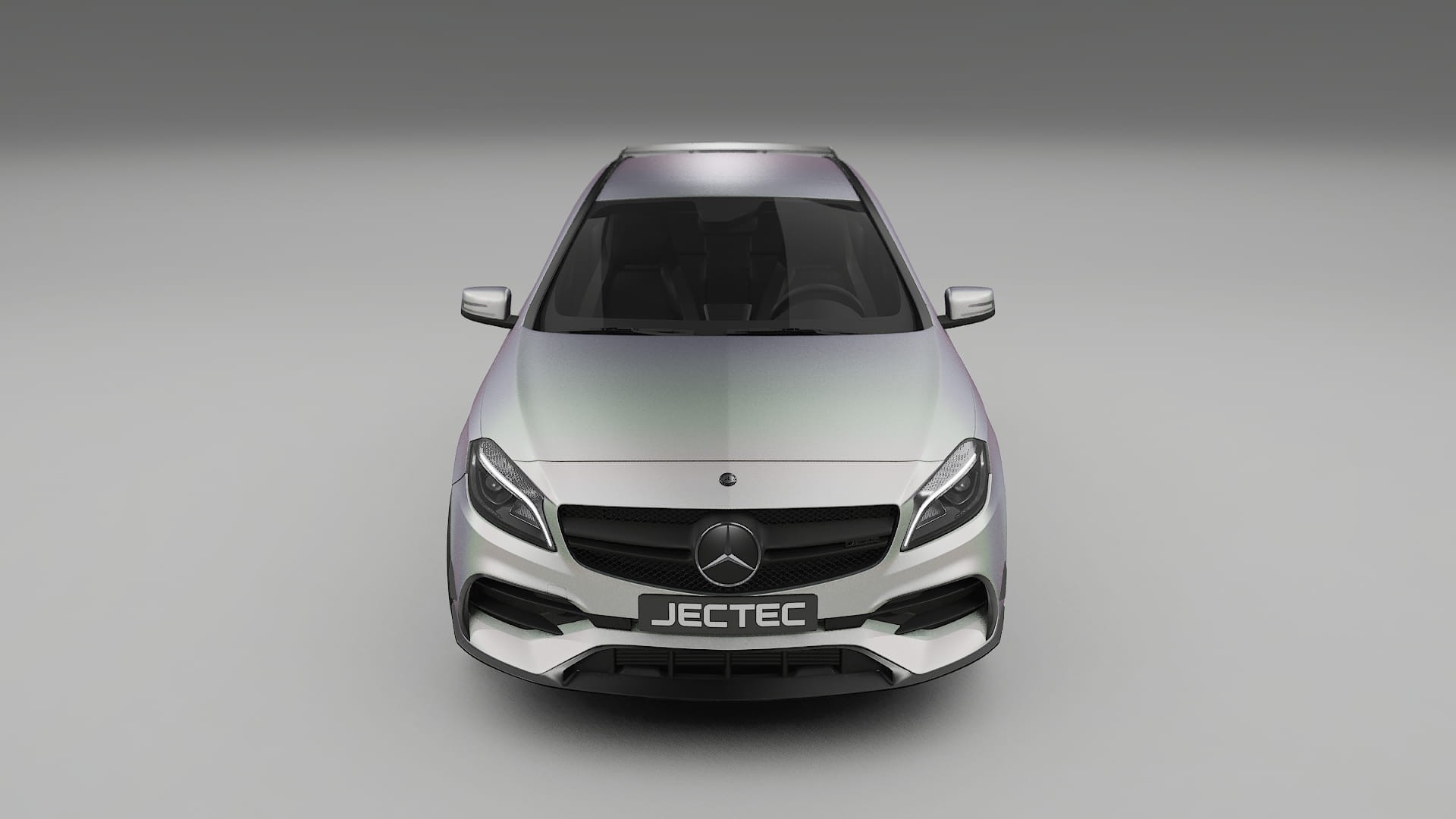 Mercedes A45 AMG W176 TPU Lakbeschermingsfolie | NEBULA Kleurveranderende PPF – Volledig Voorgesneden Kit