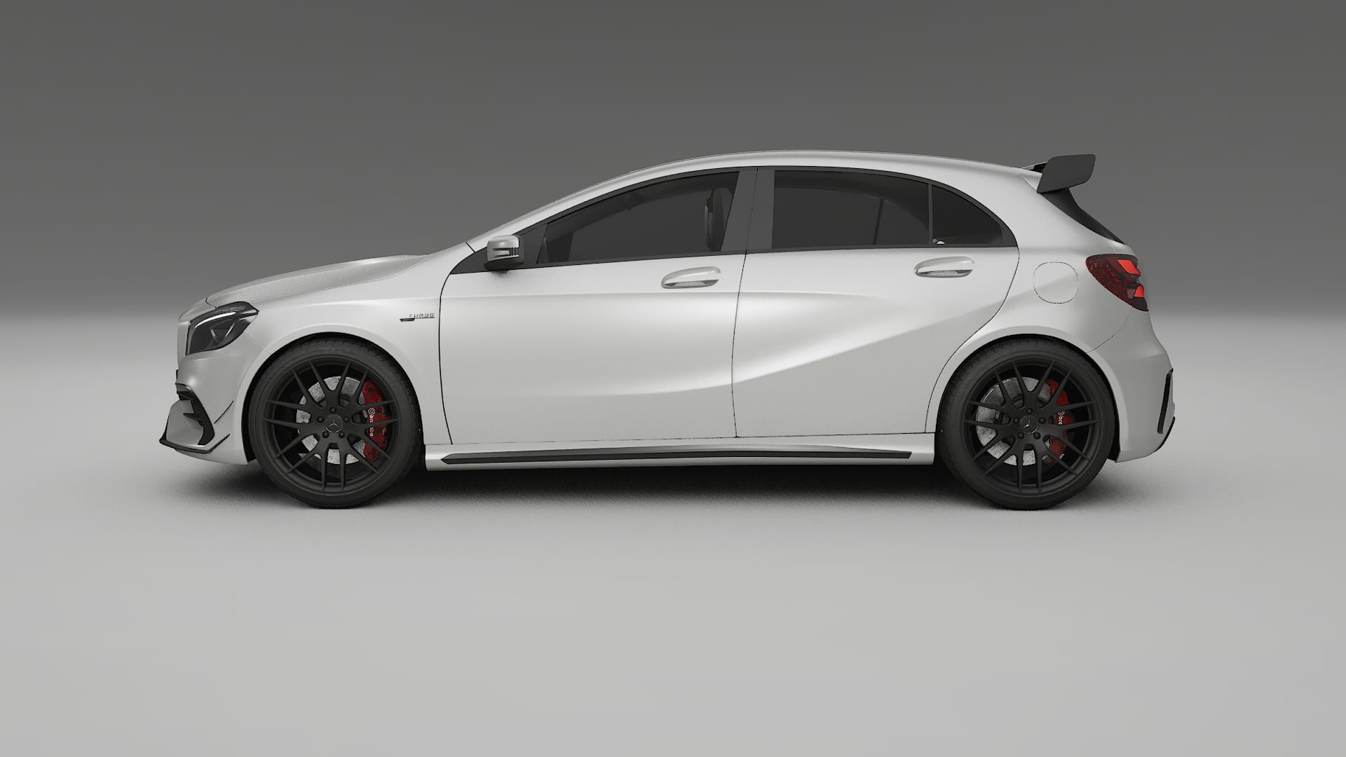 Mercedes A45 AMG W176 TPU Lakbeschermingsfolie | OPAL Kleurveranderende PPF – Volledig Voorgesneden Kit
