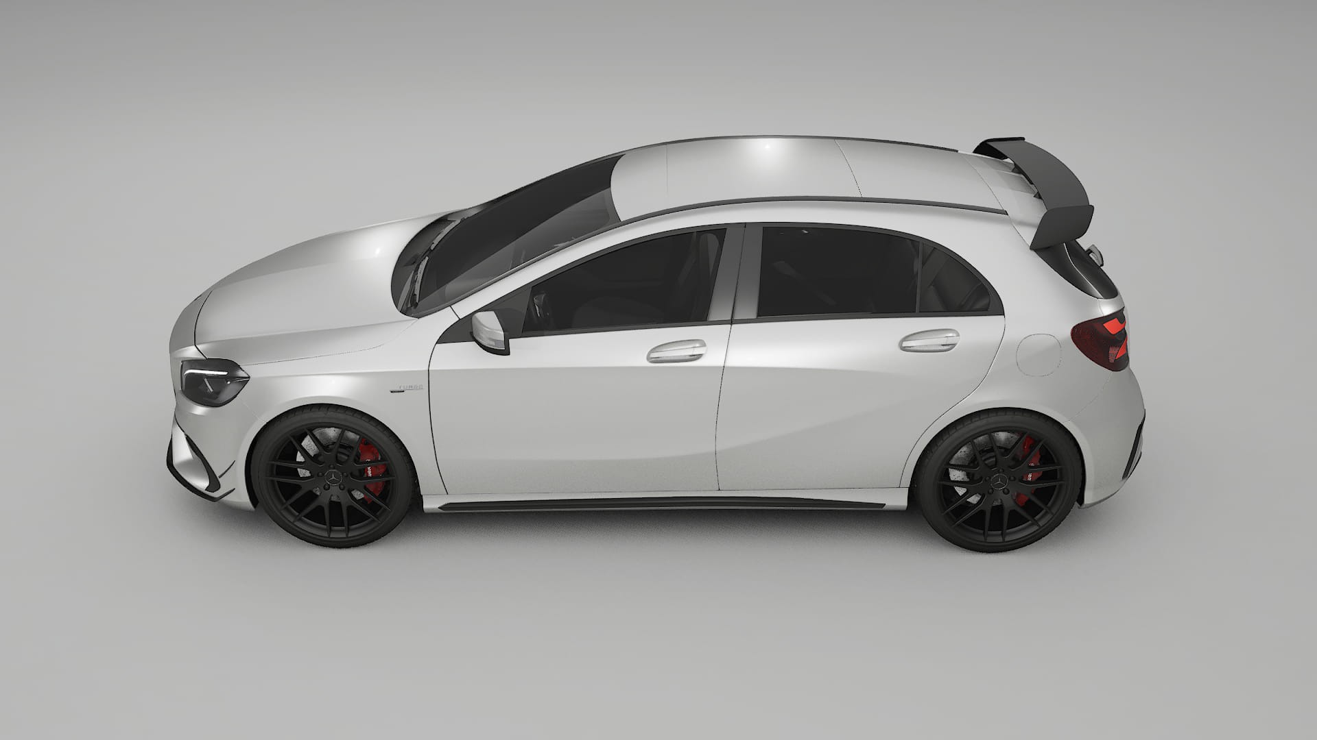 Mercedes A45 AMG W176 TPU Lakbeschermingsfolie | OPAL Kleurveranderende PPF – Volledig Voorgesneden Kit