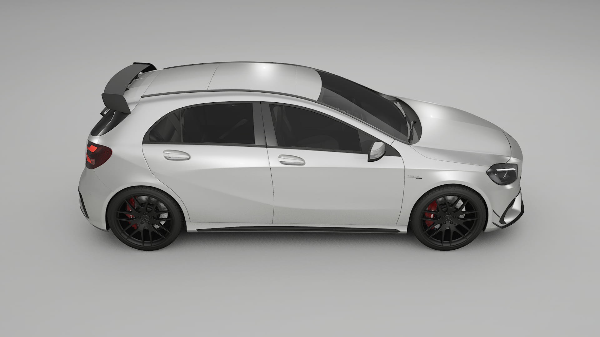 Mercedes A45 AMG W176 TPU Lakbeschermingsfolie | OPAL Kleurveranderende PPF – Volledig Voorgesneden Kit