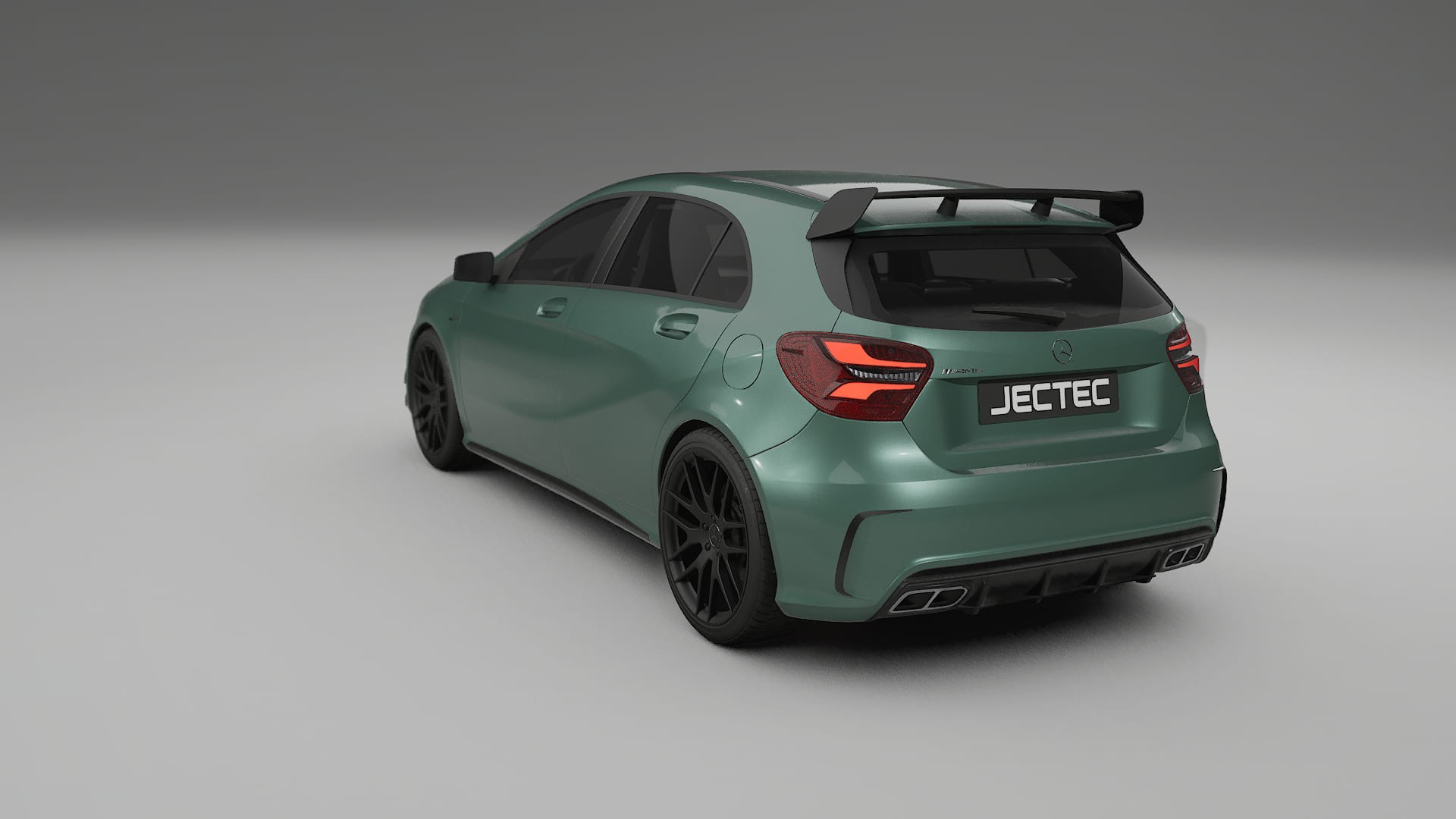 Mercedes A45 AMG W176 TPU Lakbeschermingsfolie | EVERGREEN Kleurveranderende PPF – Volledig Voorgesneden Kit