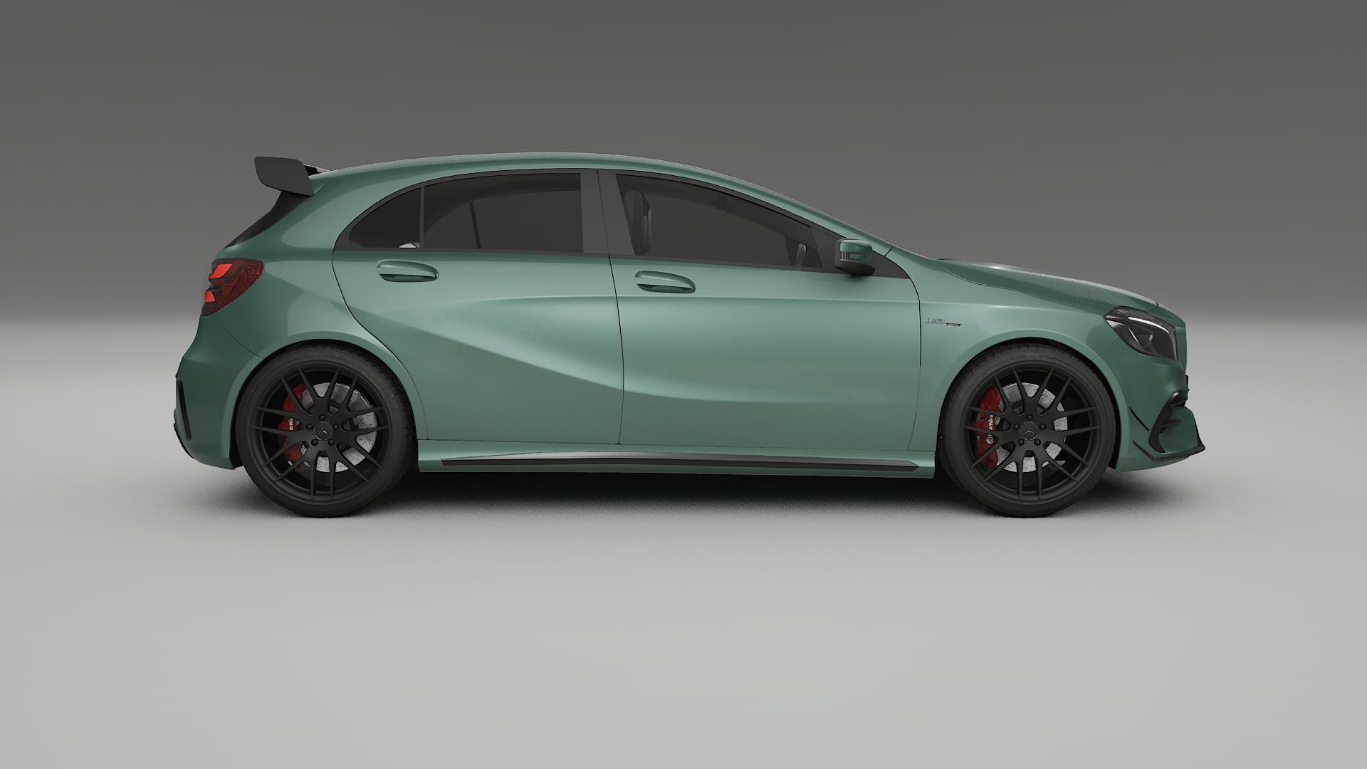Mercedes A45 AMG W176 TPU Lakbeschermingsfolie | EVERGREEN Kleurveranderende PPF – Volledig Voorgesneden Kit