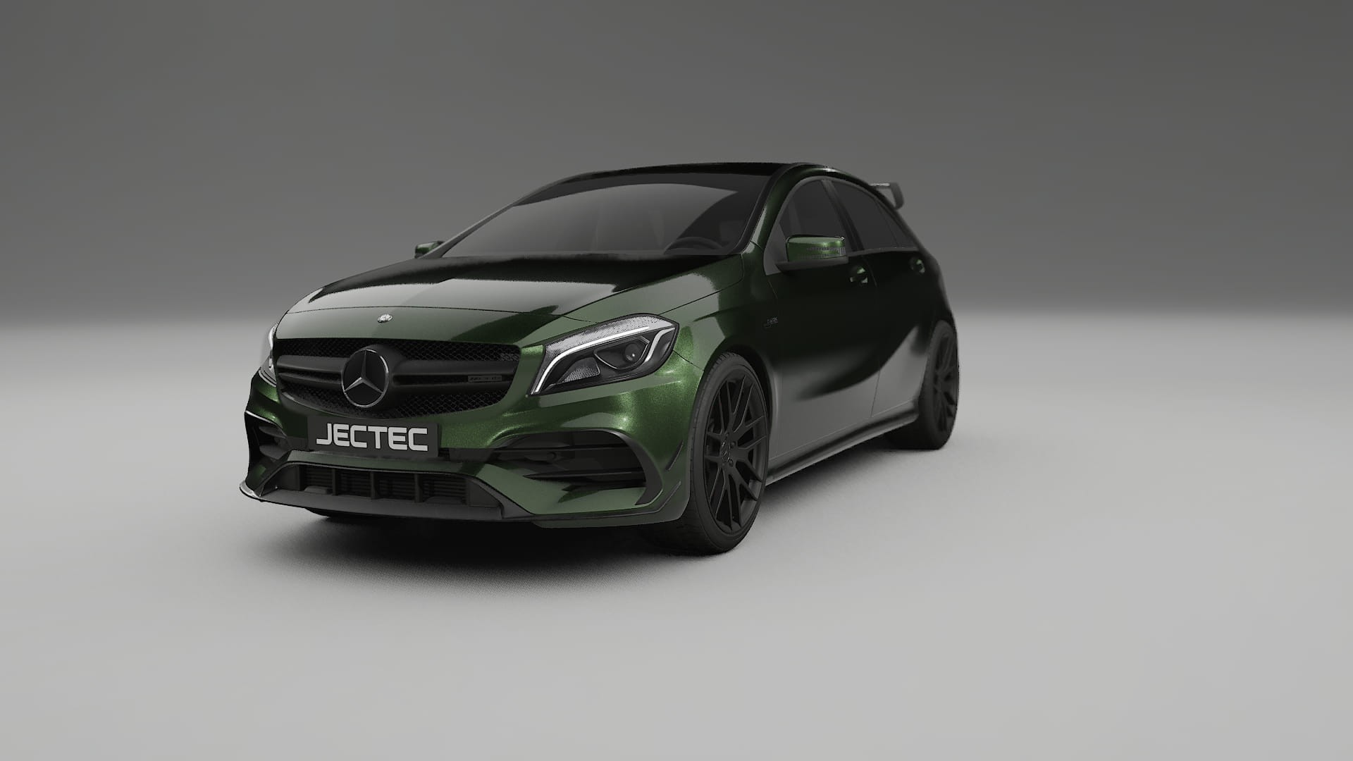Mercedes A45 AMG W176 TPU Lakbeschermingsfolie | LAGOON Kleurveranderende PPF – Volledig Voorgesneden Kit