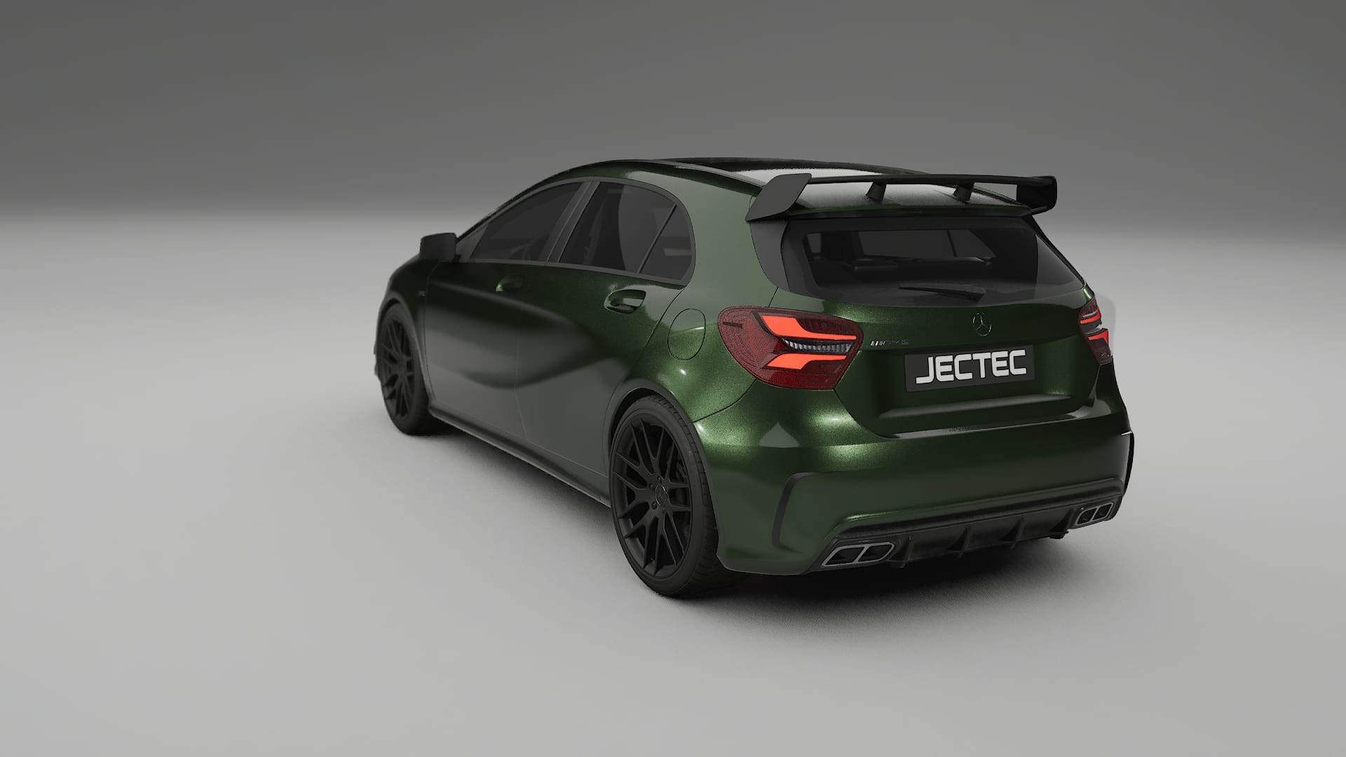 Mercedes A45 AMG W176 TPU Lakbeschermingsfolie | LAGOON Kleurveranderende PPF – Volledig Voorgesneden Kit