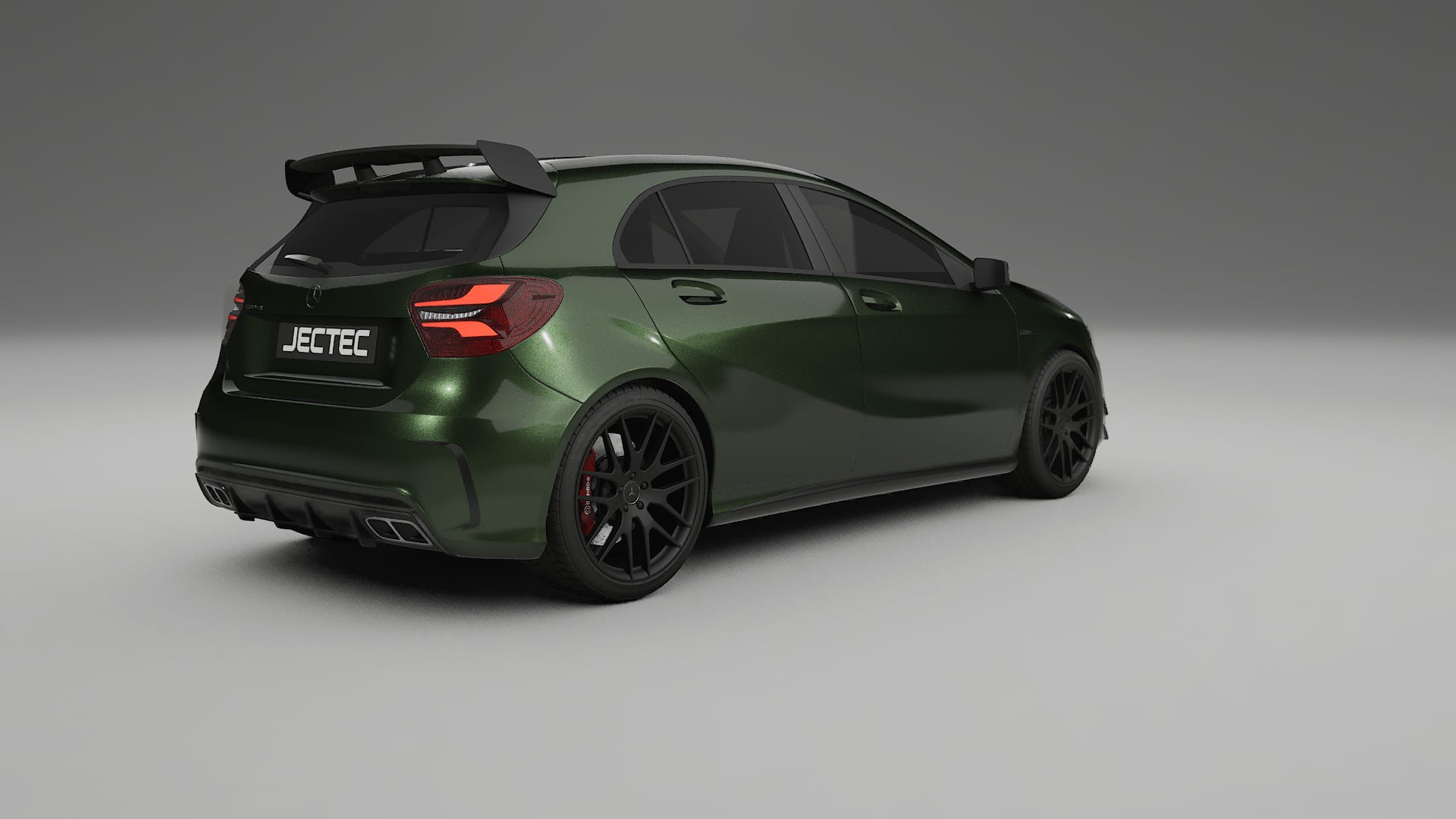 Mercedes A45 AMG W176 TPU Lakbeschermingsfolie | LAGOON Kleurveranderende PPF – Volledig Voorgesneden Kit