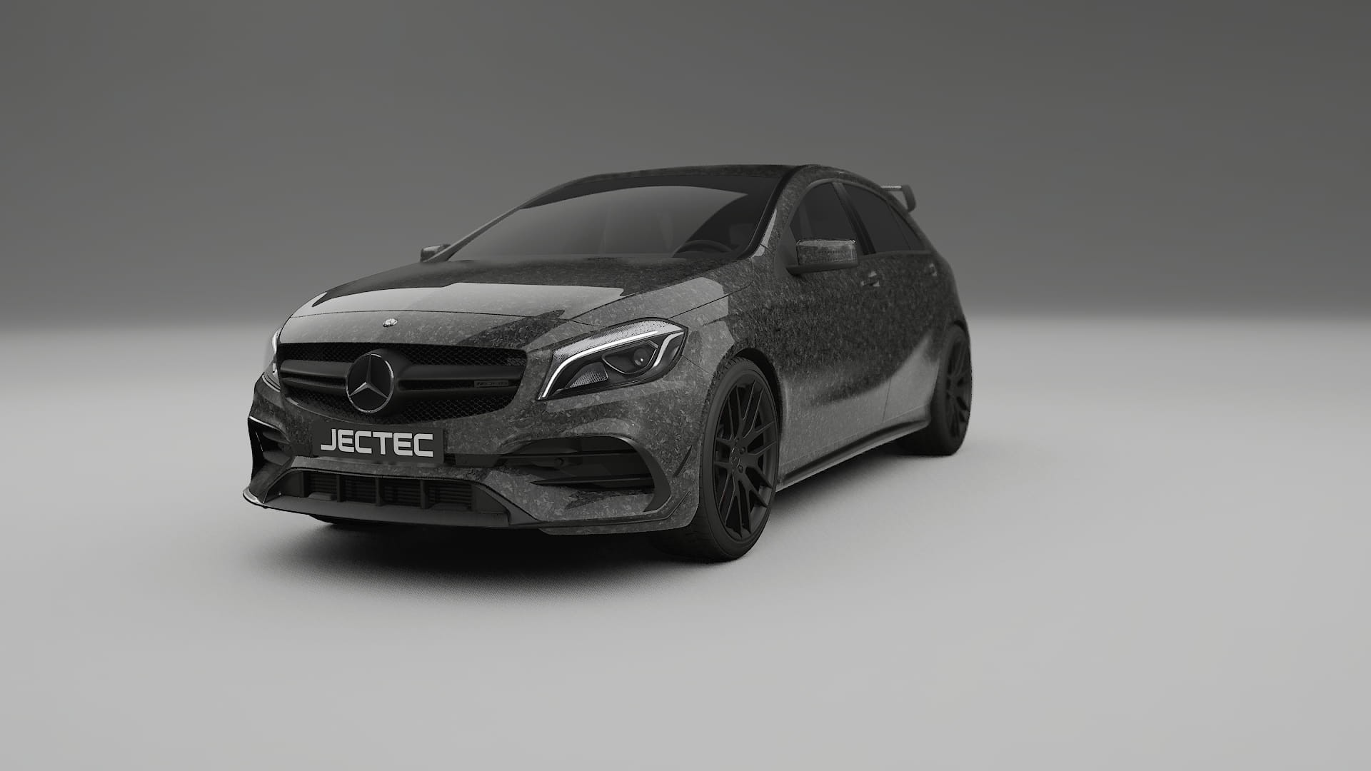 Mercedes A45 AMG W176 TPU Lakbeschermingsfolie | FORGED S Kleurveranderende PPF – Volledig Voorgesneden Kit