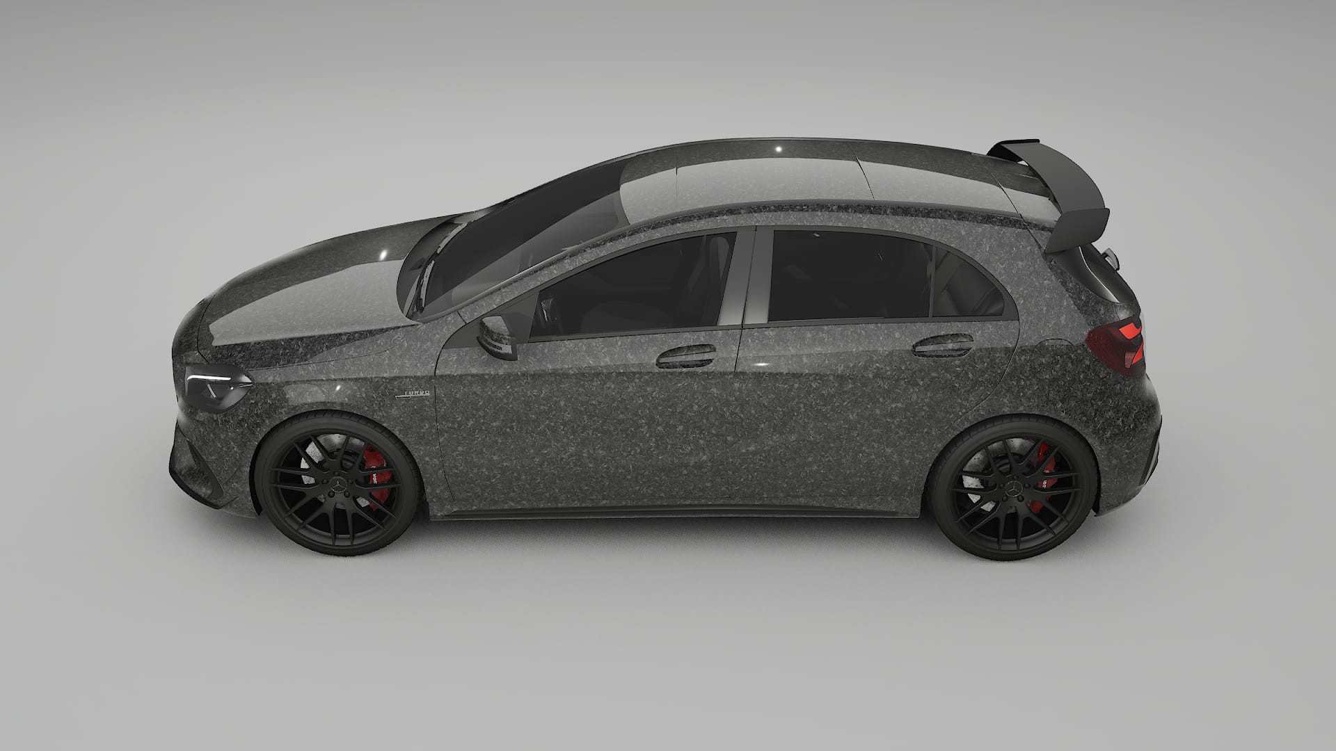 Mercedes A45 AMG W176 TPU Lakbeschermingsfolie | FORGED S Kleurveranderende PPF – Volledig Voorgesneden Kit