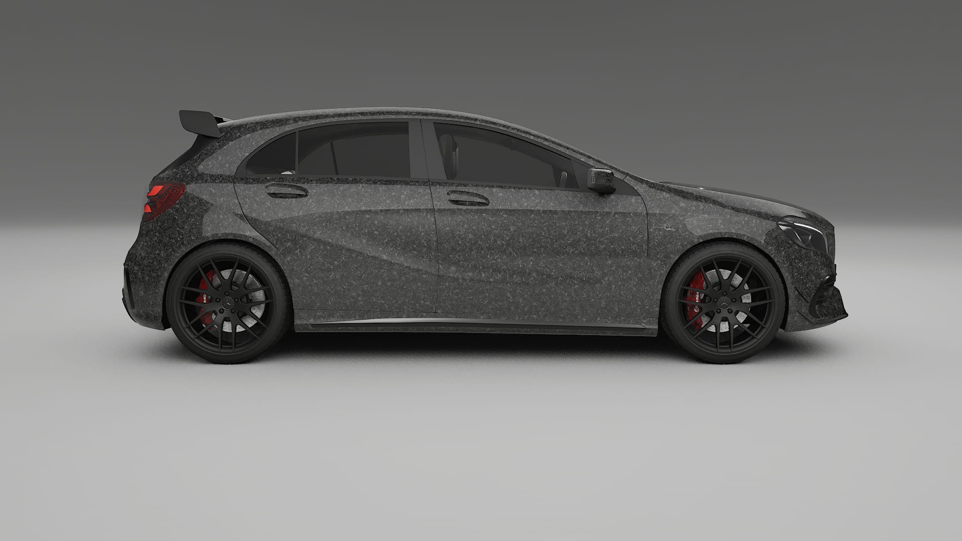 Mercedes A45 AMG W176 TPU Lakbeschermingsfolie | FORGED S Kleurveranderende PPF – Volledig Voorgesneden Kit