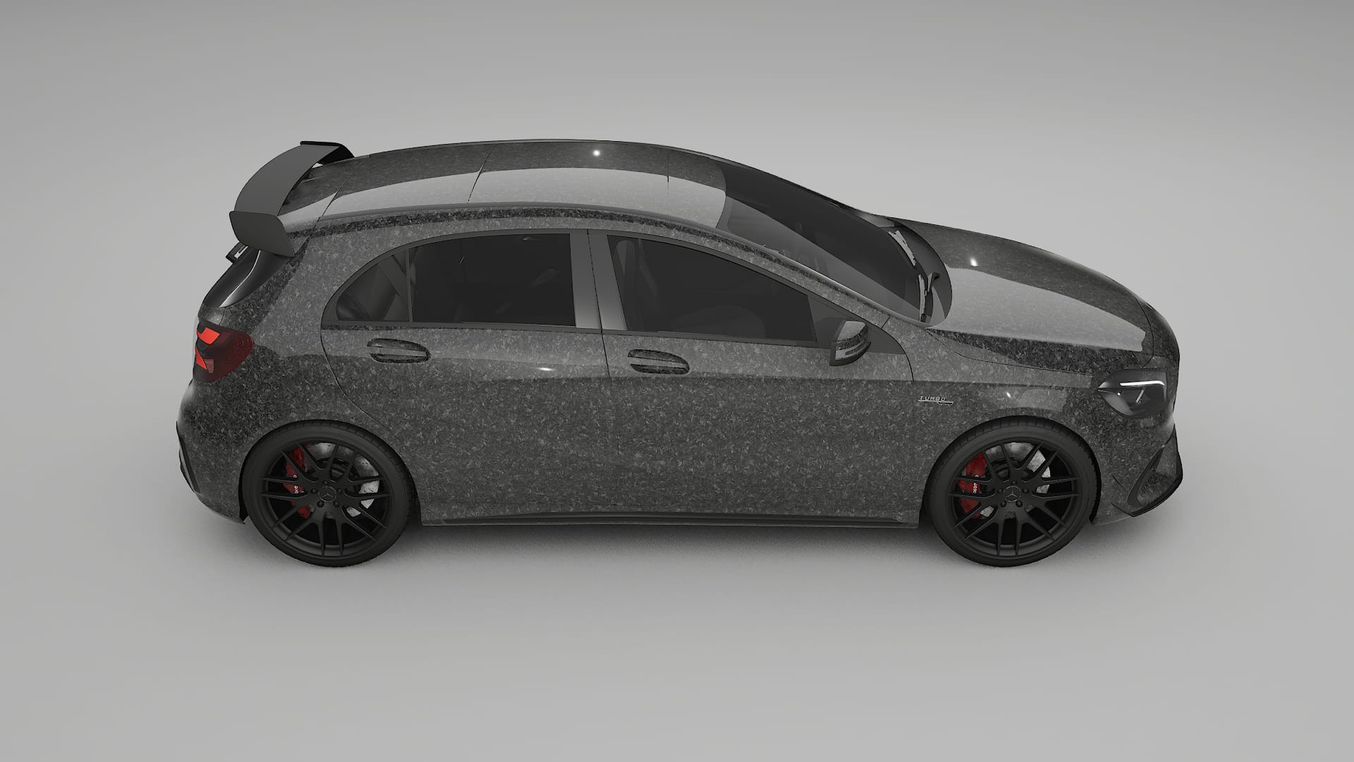 Mercedes A45 AMG W176 TPU Lakbeschermingsfolie | FORGED S Kleurveranderende PPF – Volledig Voorgesneden Kit
