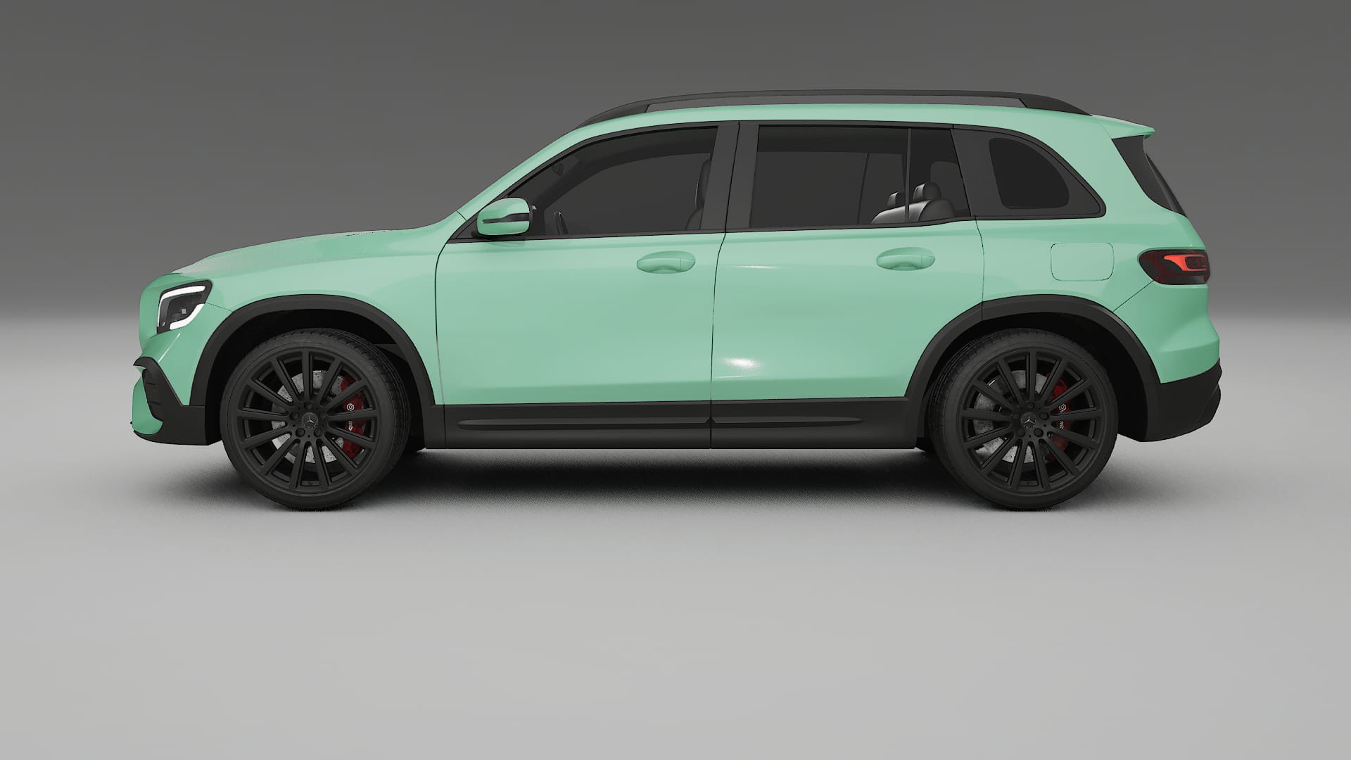 Mercedes AMG GLB TPU Lakbeschermingsfolie | DUSTY Kleurveranderende PPF – Volledig Voorgesneden Kit