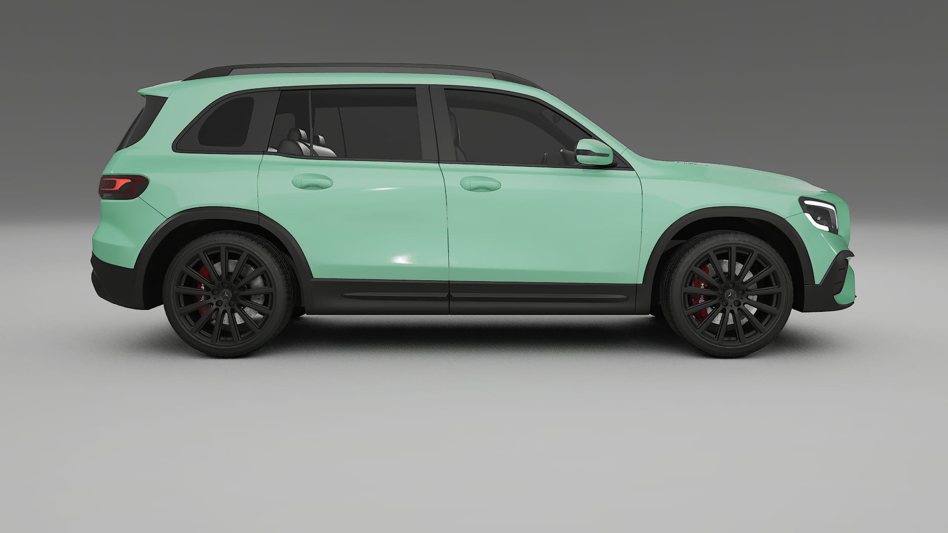 Mercedes AMG GLB TPU Lakbeschermingsfolie | DUSTY Kleurveranderende PPF – Volledig Voorgesneden Kit