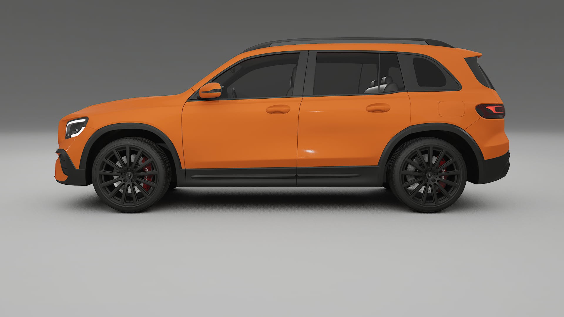 Mercedes AMG GLB TPU Lakbeschermingsfolie | ROCKET Kleurveranderende PPF – Volledig Voorgesneden Kit