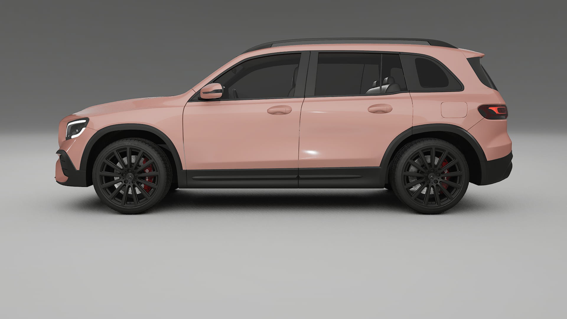 Mercedes AMG GLB TPU Lakbeschermingsfolie | BLUSH Kleurveranderende PPF – Volledig Voorgesneden Kit