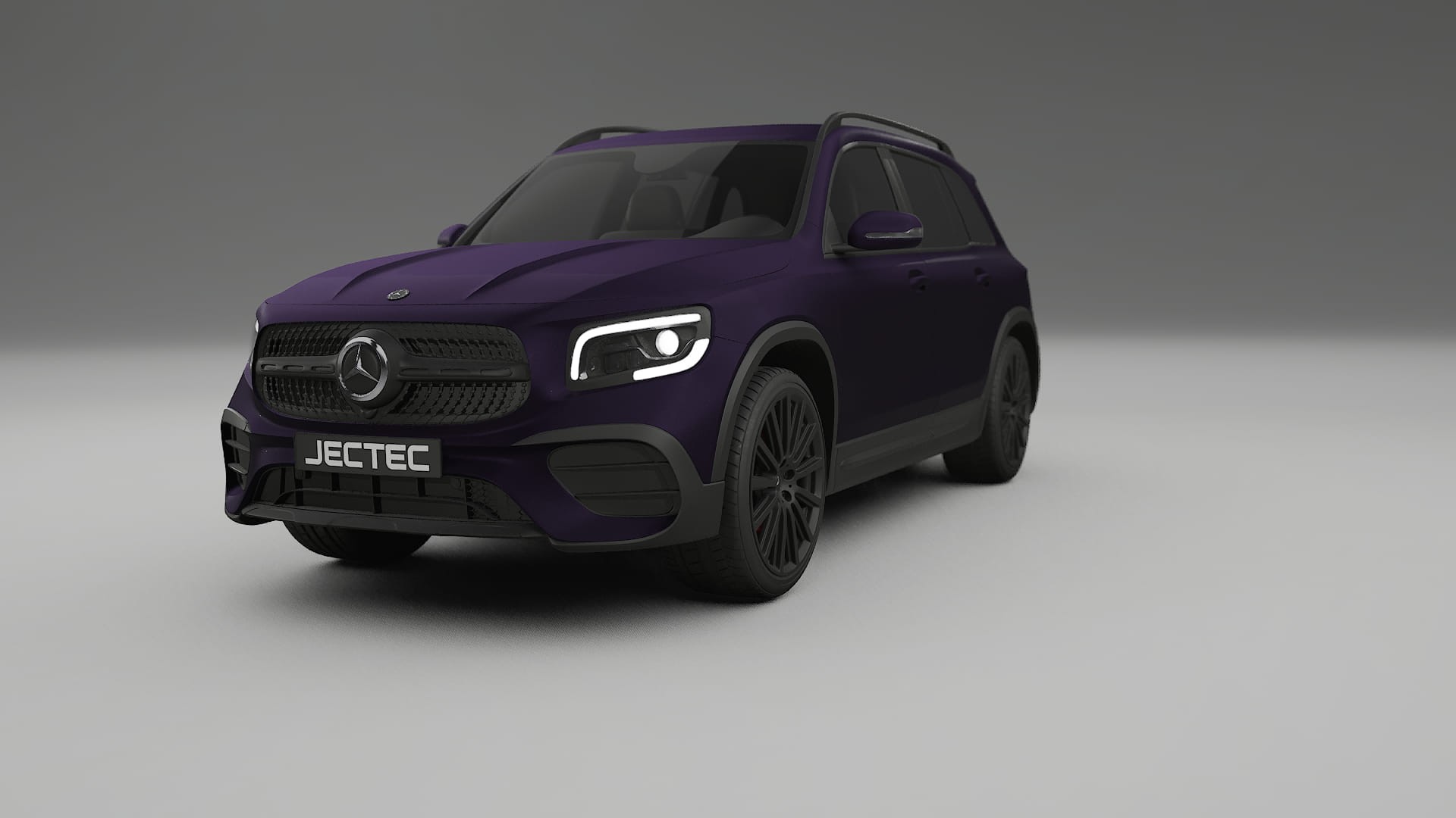 Mercedes AMG GLB TPU Lakbeschermingsfolie | VIOLET Kleurveranderende PPF – Volledig Voorgesneden Kit