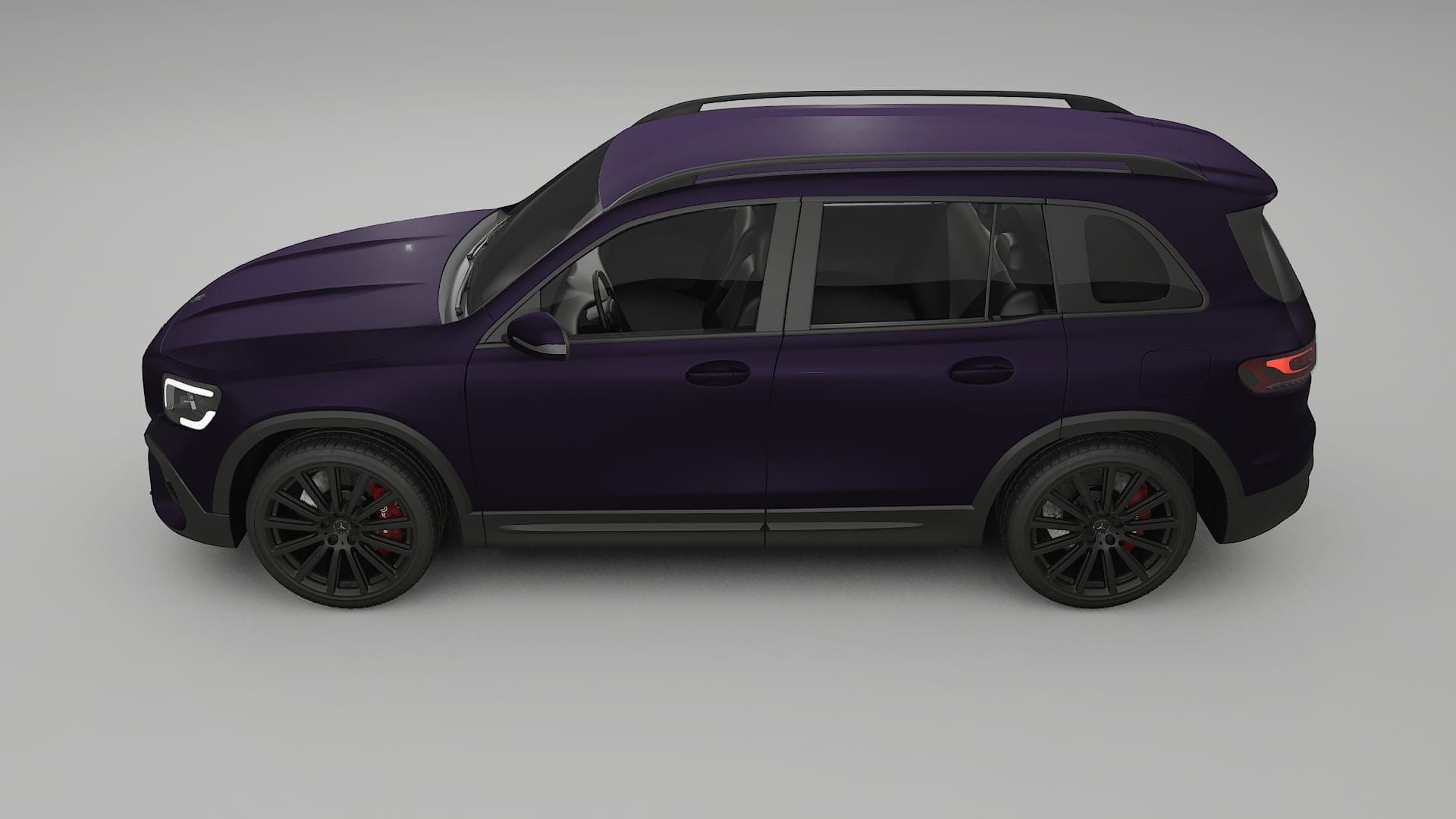 Mercedes AMG GLB TPU Lakbeschermingsfolie | VIOLET Kleurveranderende PPF – Volledig Voorgesneden Kit