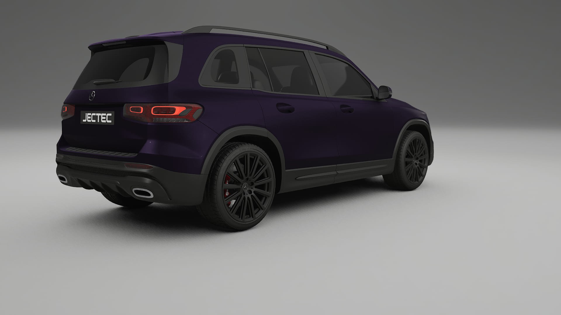 Mercedes AMG GLB TPU Lakbeschermingsfolie | VIOLET Kleurveranderende PPF – Volledig Voorgesneden Kit