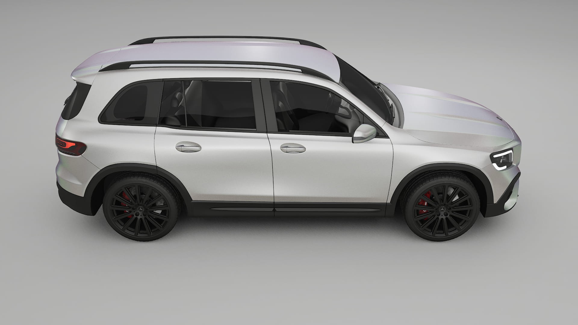 Mercedes AMG GLB TPU Lakbeschermingsfolie | NEBULA Kleurveranderende PPF – Volledig Voorgesneden Kit