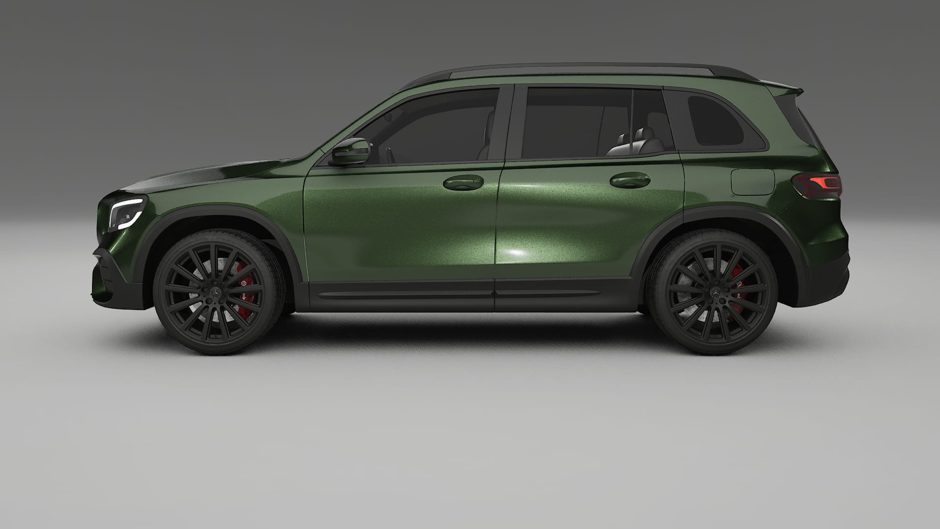 Mercedes AMG GLB TPU Lakbeschermingsfolie | LAGOON Kleurveranderende PPF – Volledig Voorgesneden Kit